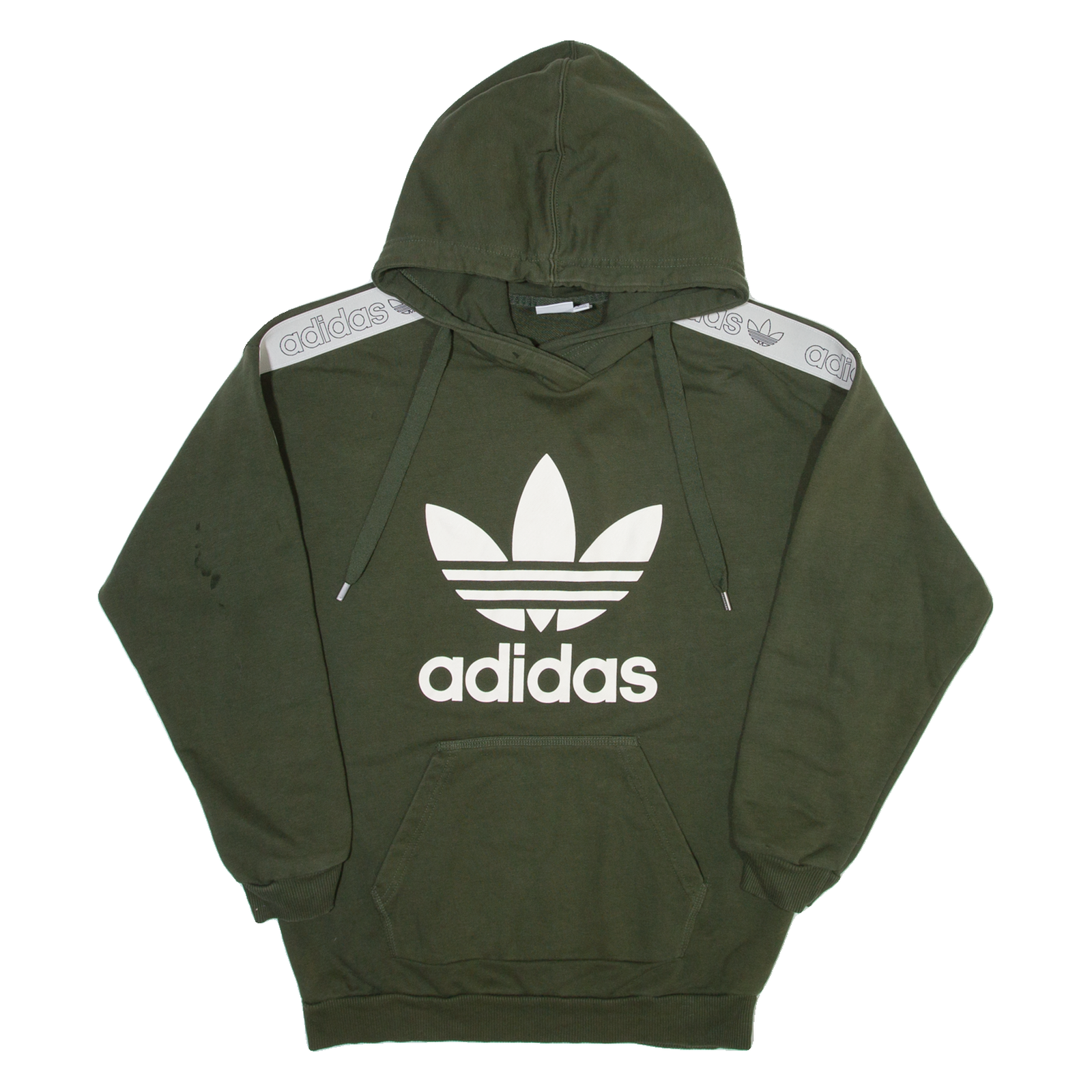 ADIDAS ORIGINALS Womens Green Hoodie UK 12 Refurbished - N/A refurbished available on Cerqular