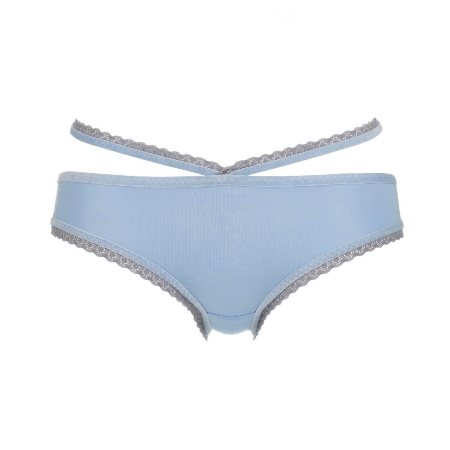 Serenity - Silk & Organic Cotton Brief | Size: 8 Refurbished - Julie May Lingerie refurbished available on Cerqular