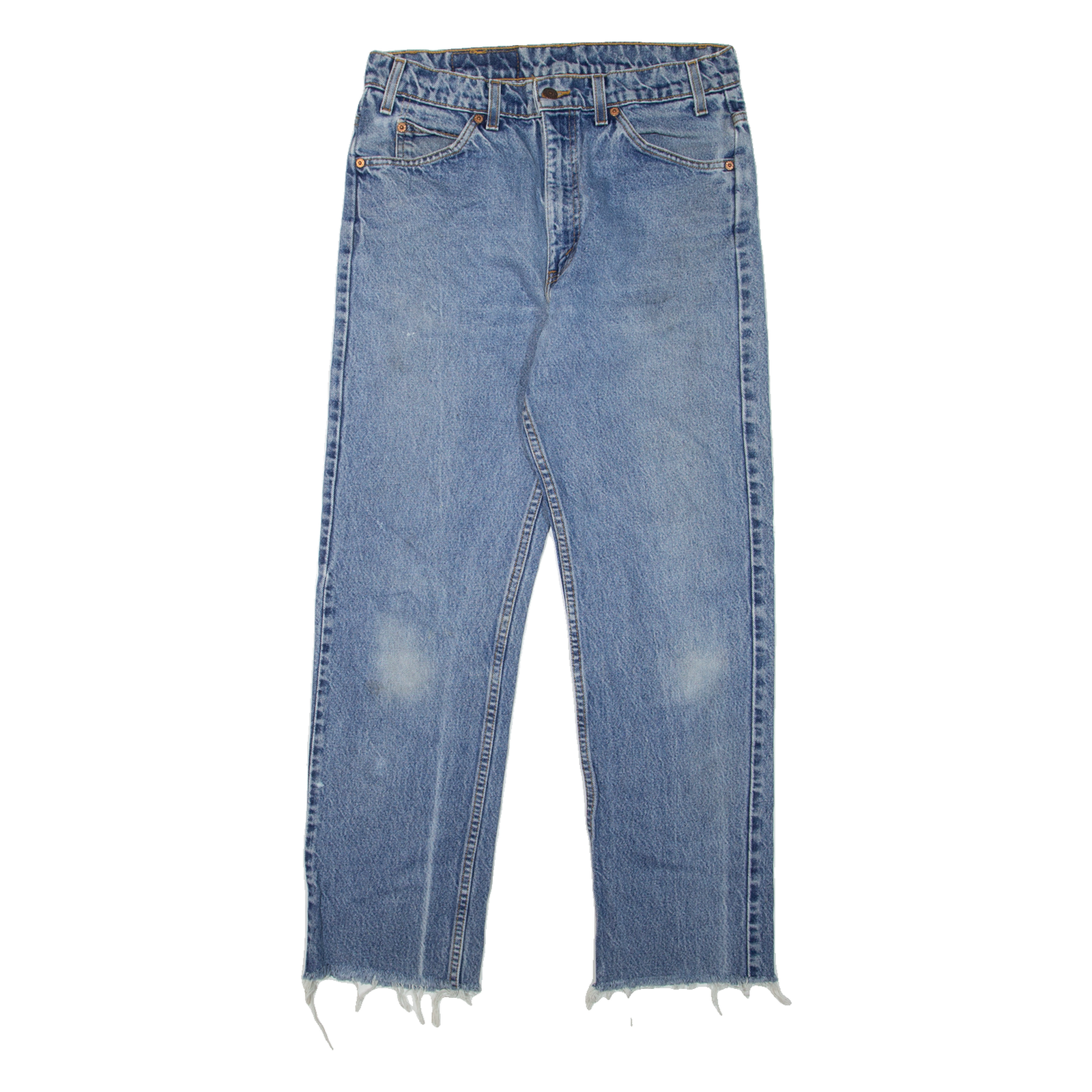 LEVI'S 505 Jeans Orange Tab Mens Blue Regular Straight 90s W30 L29 Refurbished - N/A refurbished available on Cerqular