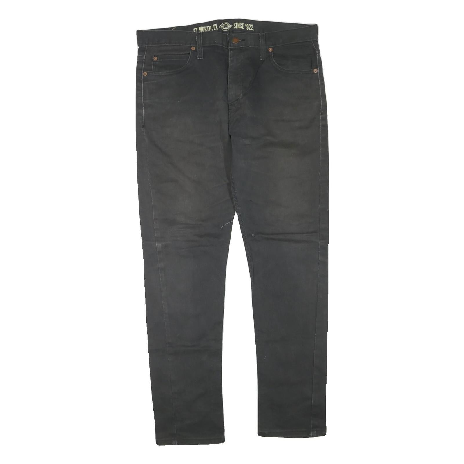 Buy DICKIES Mens Black Regular Fit Straight Denim Jeans W38 L30 Zip Cotton Blend Refurbished - $37.69 DICKIES Mens Black Regular Fit Straight Denim Jeans W38 L30 Zip Cotton Blend Refurbished - N/A refurbished available on Cerqular