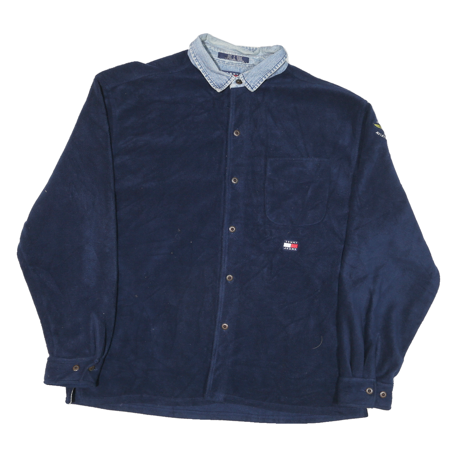 Buy TOMMY JEANS Mens Blue Coach Jacket L Polyester Blend Microfibre Plain Button Refurbished - $41.59 TOMMY JEANS Mens Blue Coach Jacket L Polyester Blend Microfibre Plain Button Refurbished - N/A refurbished available on Cerqular