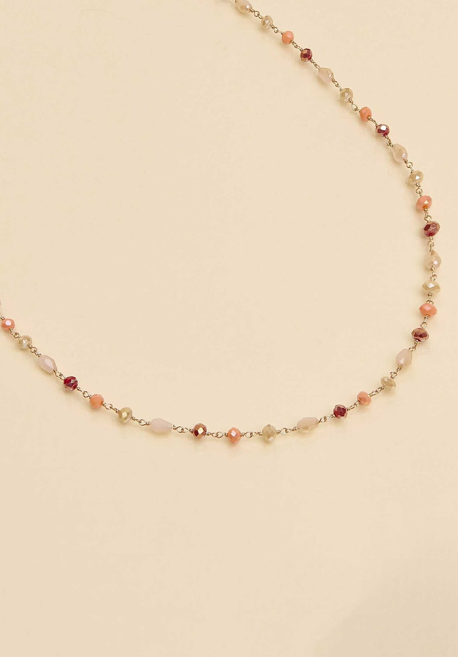 Necklace Cfc6 Corail | Color: CORAIL | Size: U Refurbished - Rue Madame is a known brand, and the standardized name is " refurbished available on Cerqular