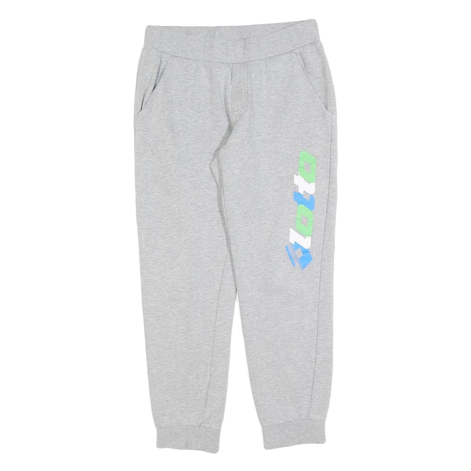 Buy LOTTO Mens Joggers Grey Slim Tapered S W28 L27 Cotton Blend Logo Casual Wear Refurbished - $25.99 LOTTO Mens Joggers Grey Slim Tapered S W28 L27 Cotton Blend Logo Casual Wear Refurbished - N/A refurbished available on Cerqular