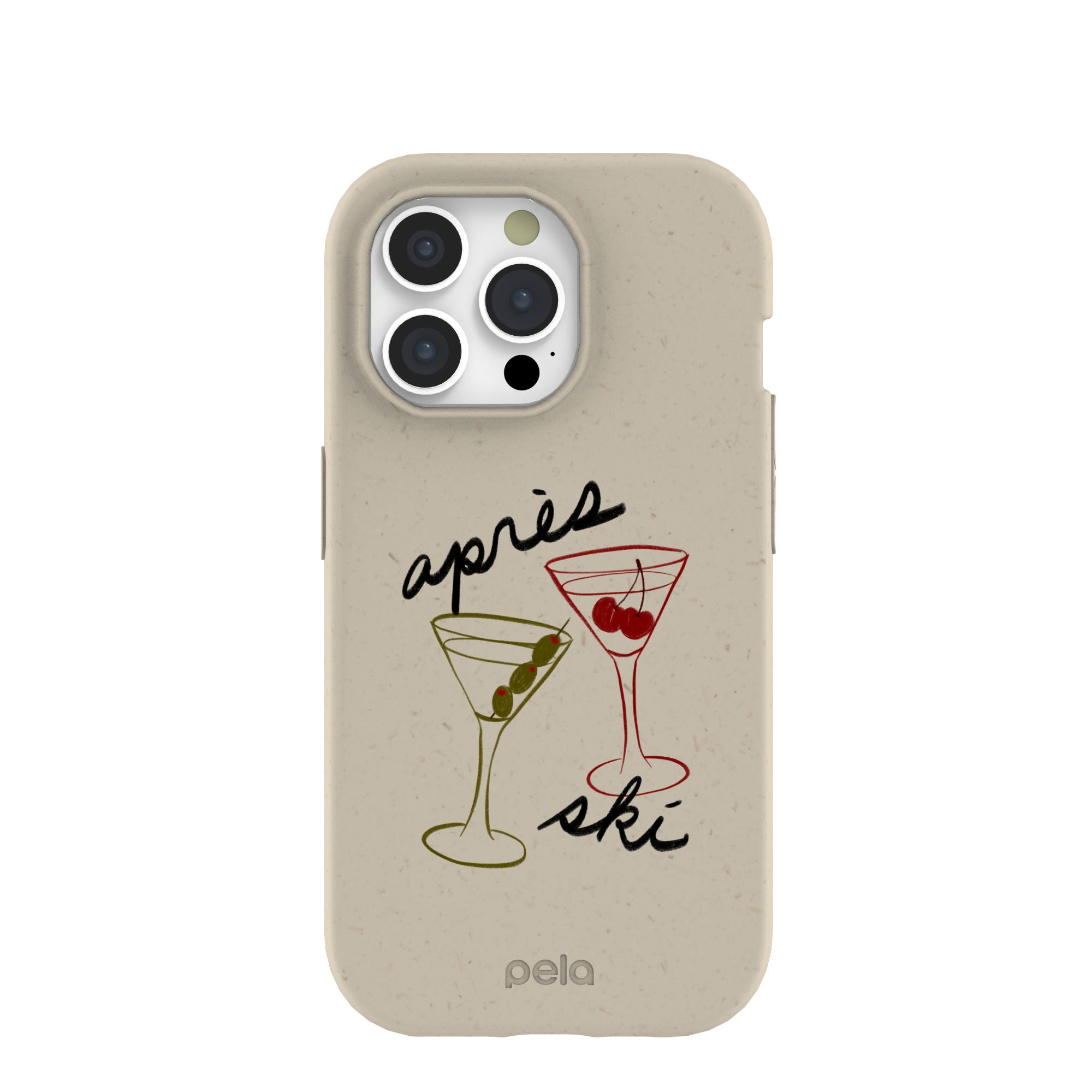 London Fog Apres Ski iPhone 15 Pro Case Refurbished - Pela Case refurbished available on Cerqular