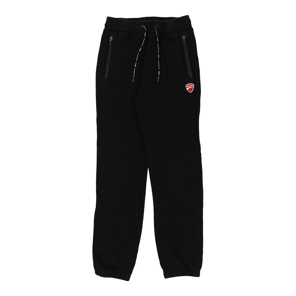Buy Age 12-13 Ducati Joggers - Large Black Cotton Refurbished - $12.18 Age 12-13 Ducati Joggers - Large Black Cotton Refurbished - Thrifted (note: this is a term often used to describe second- refurbished available on Cerqular