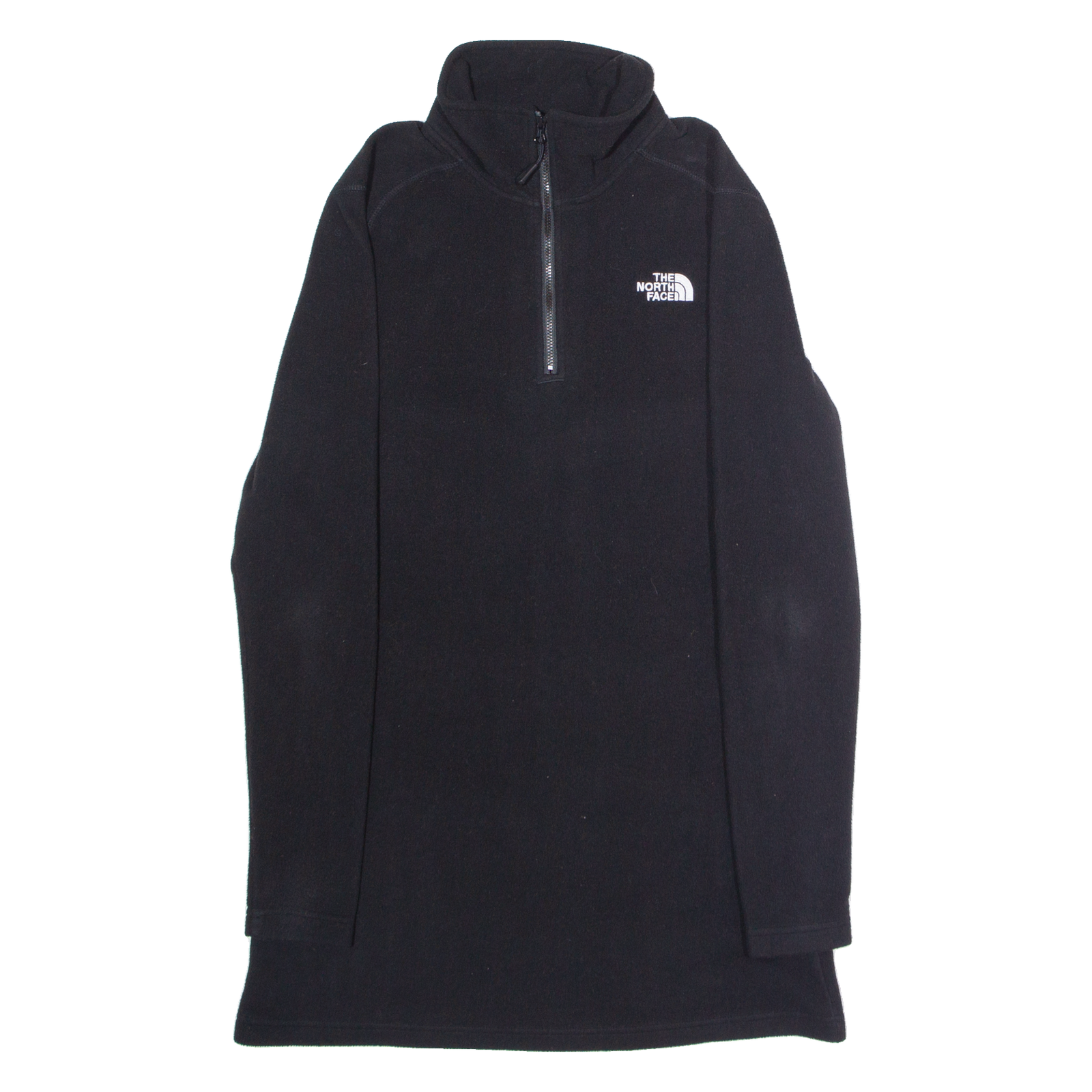 THE NORTH FACE Womens Fleece Black 1/4 Zip M Refurbished - N/A refurbished available on Cerqular