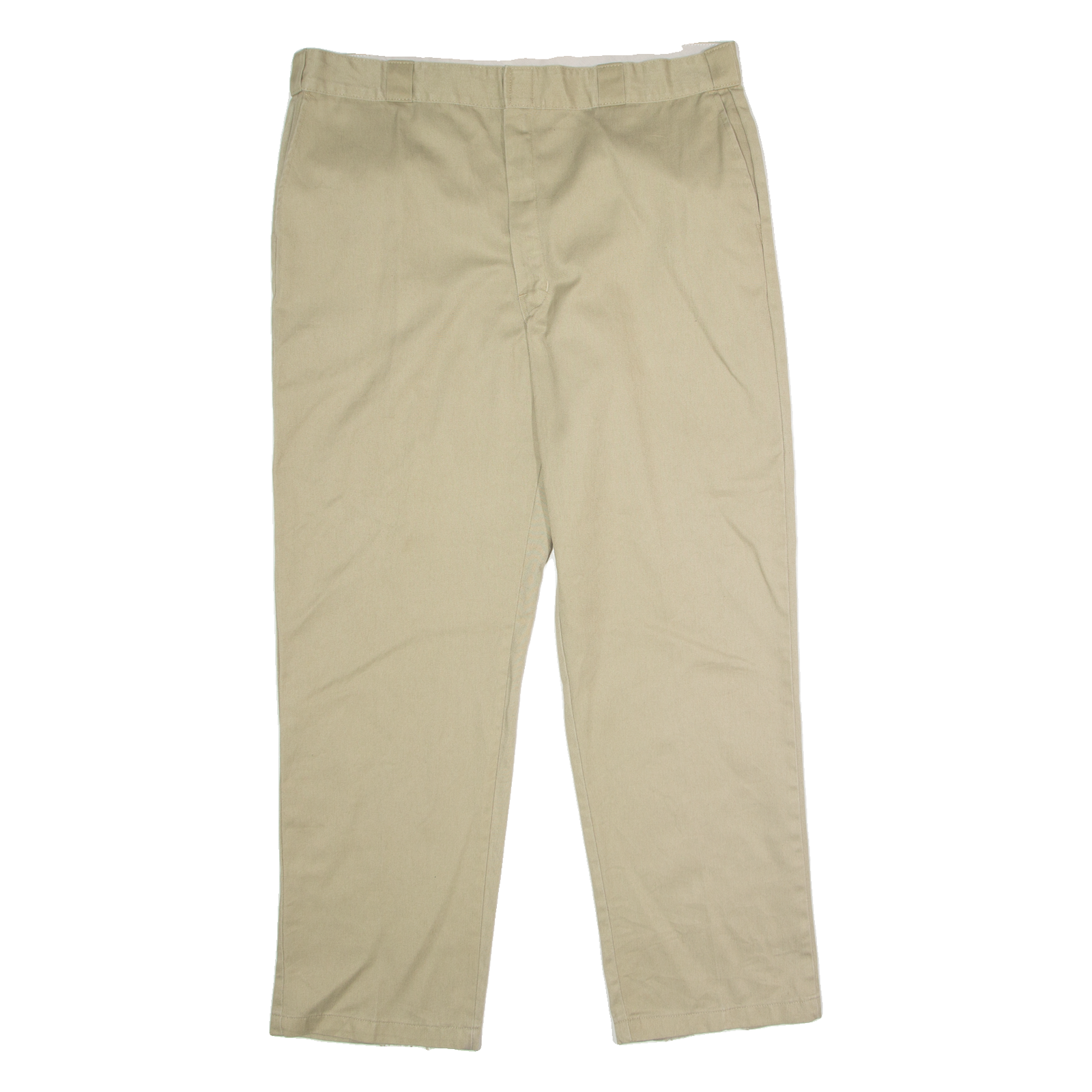 DICKIES Workwear Mens Twill Trousers Beige Regular Straight W40 L32 Refurbished - N/A refurbished available on Cerqular
