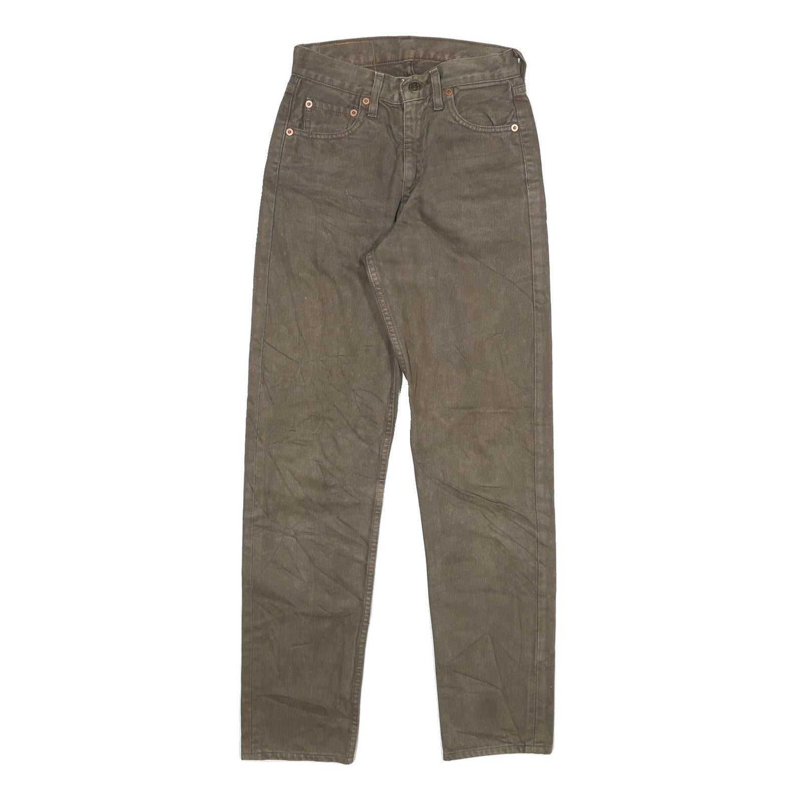LEVI'S 534 02 Womens Jeans Slim Straight Denim Medium W24 L28 Button Closure Refurbished - N/A refurbished available on Cerqular