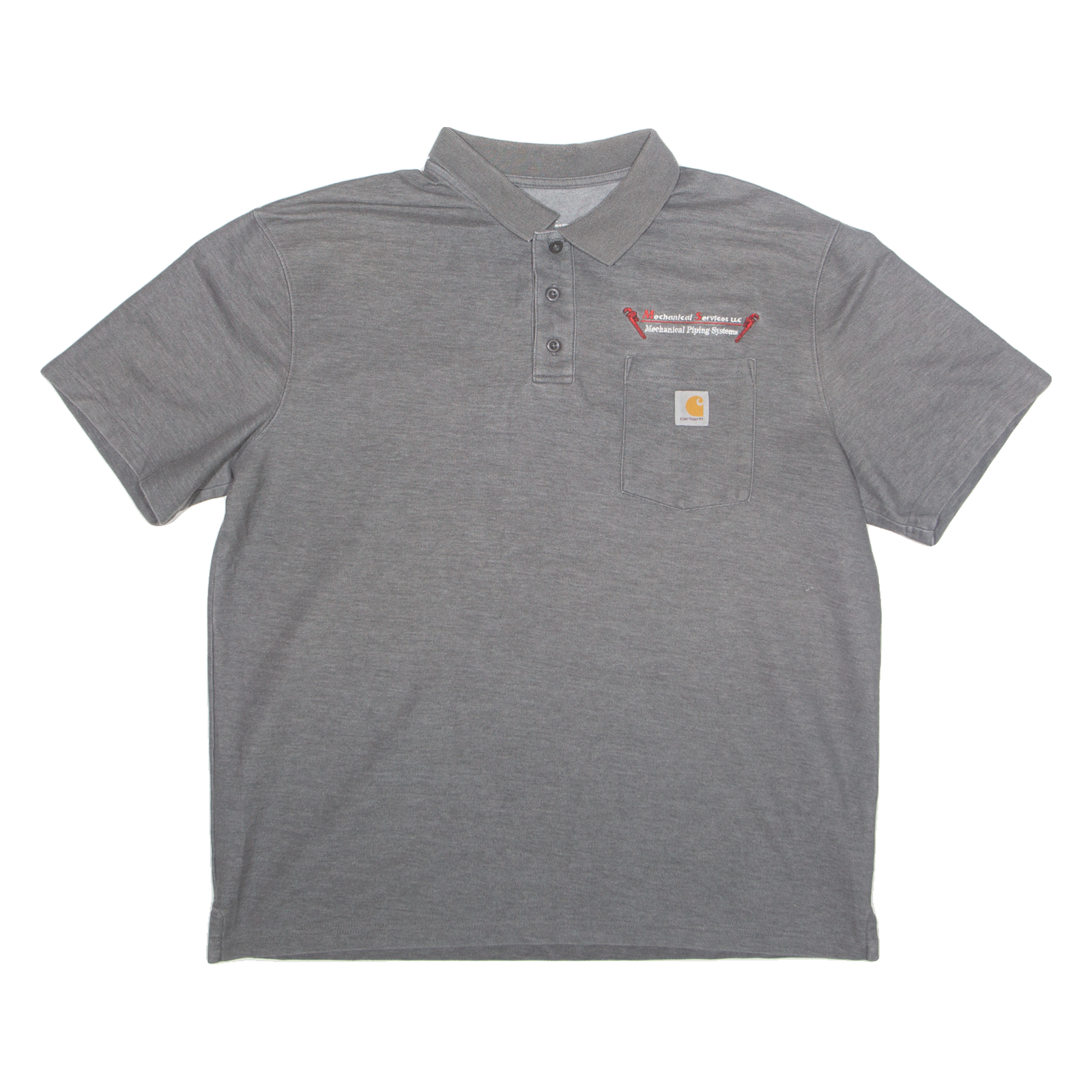 CARHARTT Workwear Mens Polo Shirt Grey XL Refurbished - N/A refurbished available on Cerqular