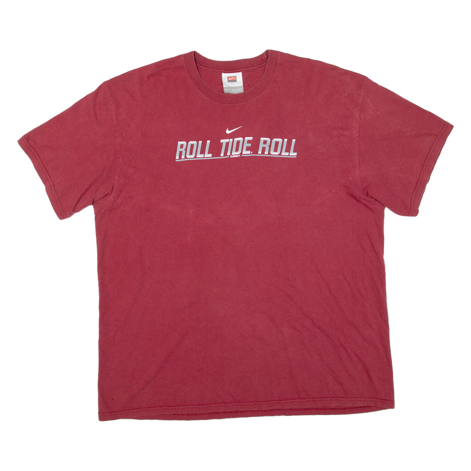 NIKE Roll Tide Roll Mens T-Shirt Red XL Refurbished - N/A refurbished available on Cerqular