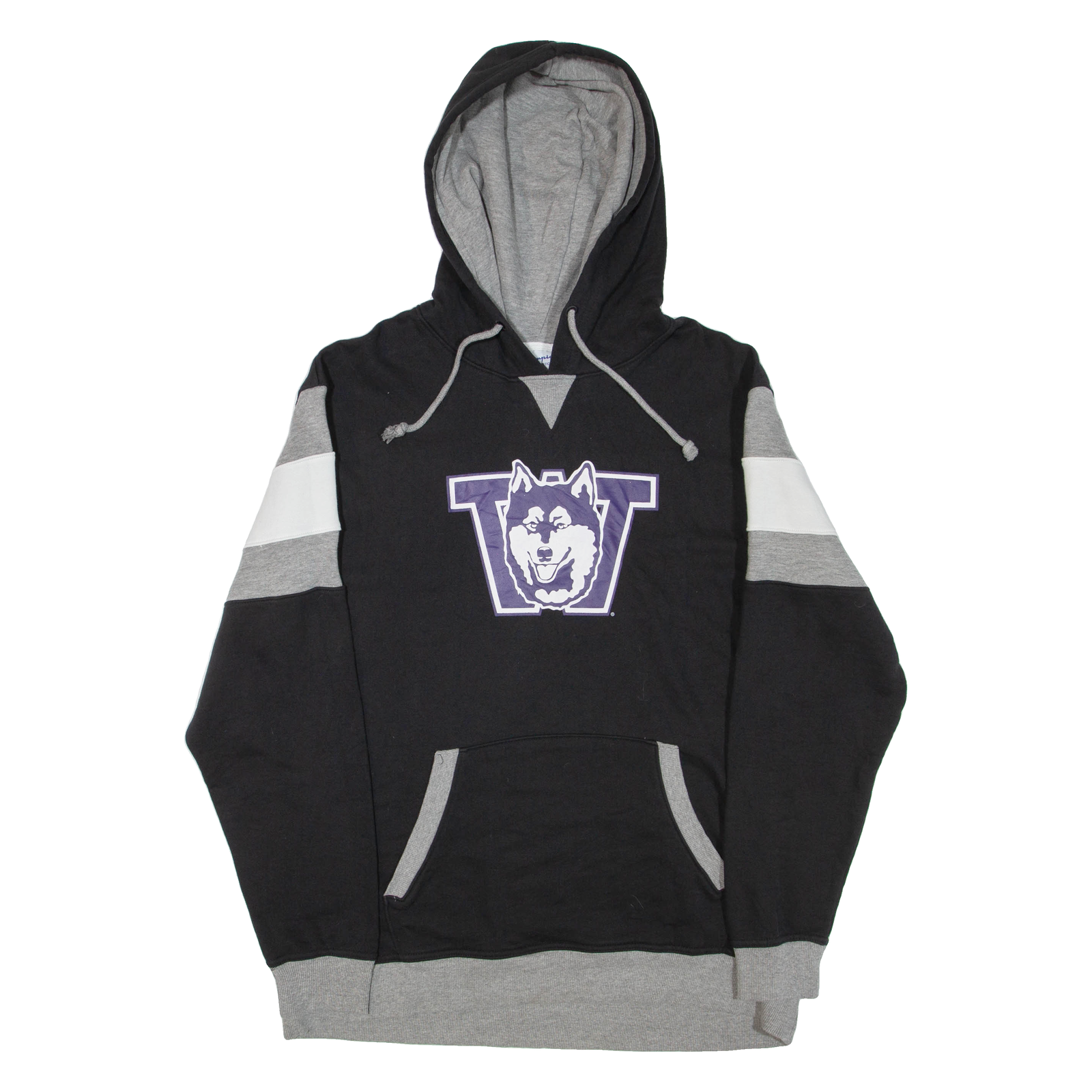 CHAMPION Washington Huskies Mens Black Hoodie USA XL Refurbished - N/A refurbished available on Cerqular
