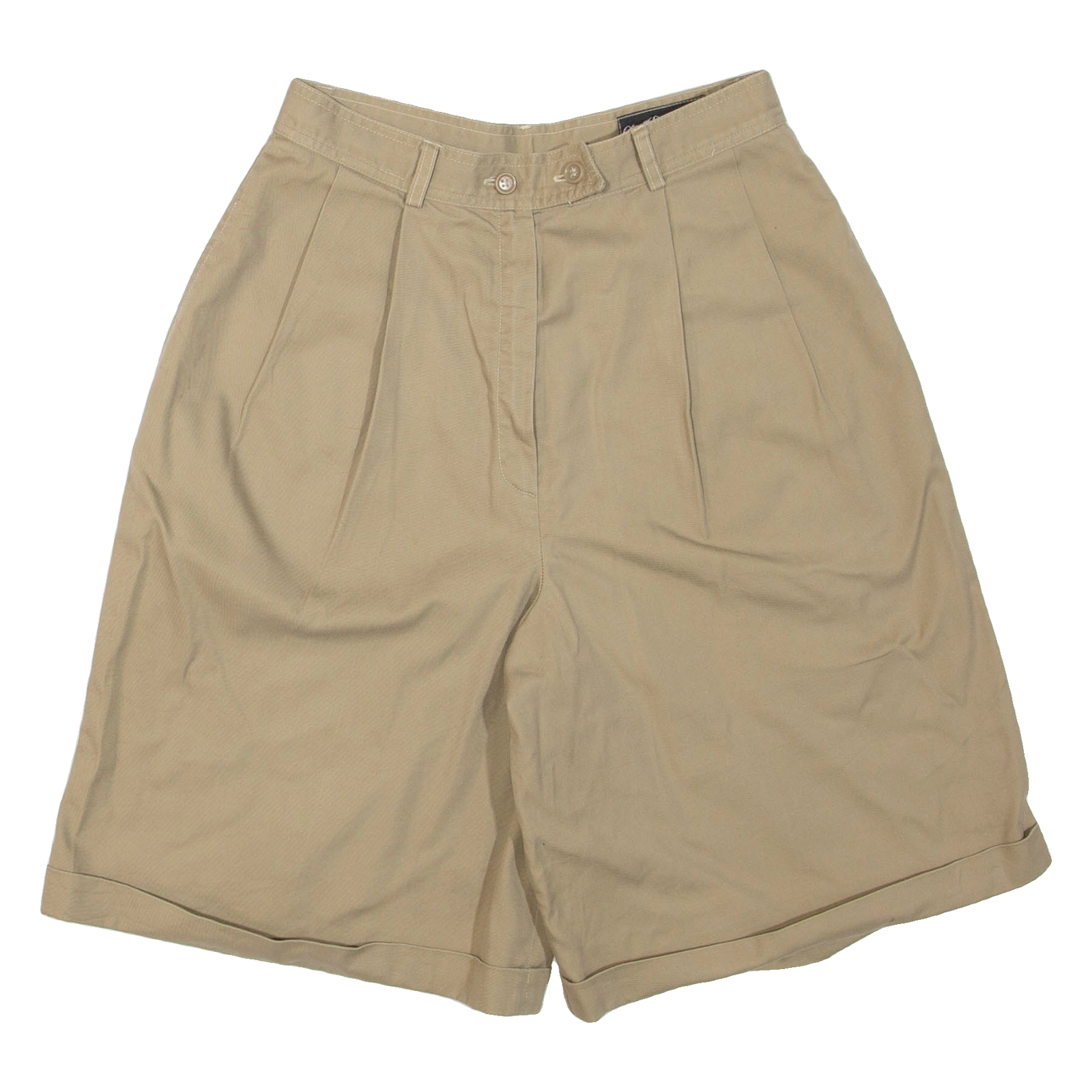 Womens Chino Shorts Beige XS W28 Refurbished - N/A refurbished available on Cerqular