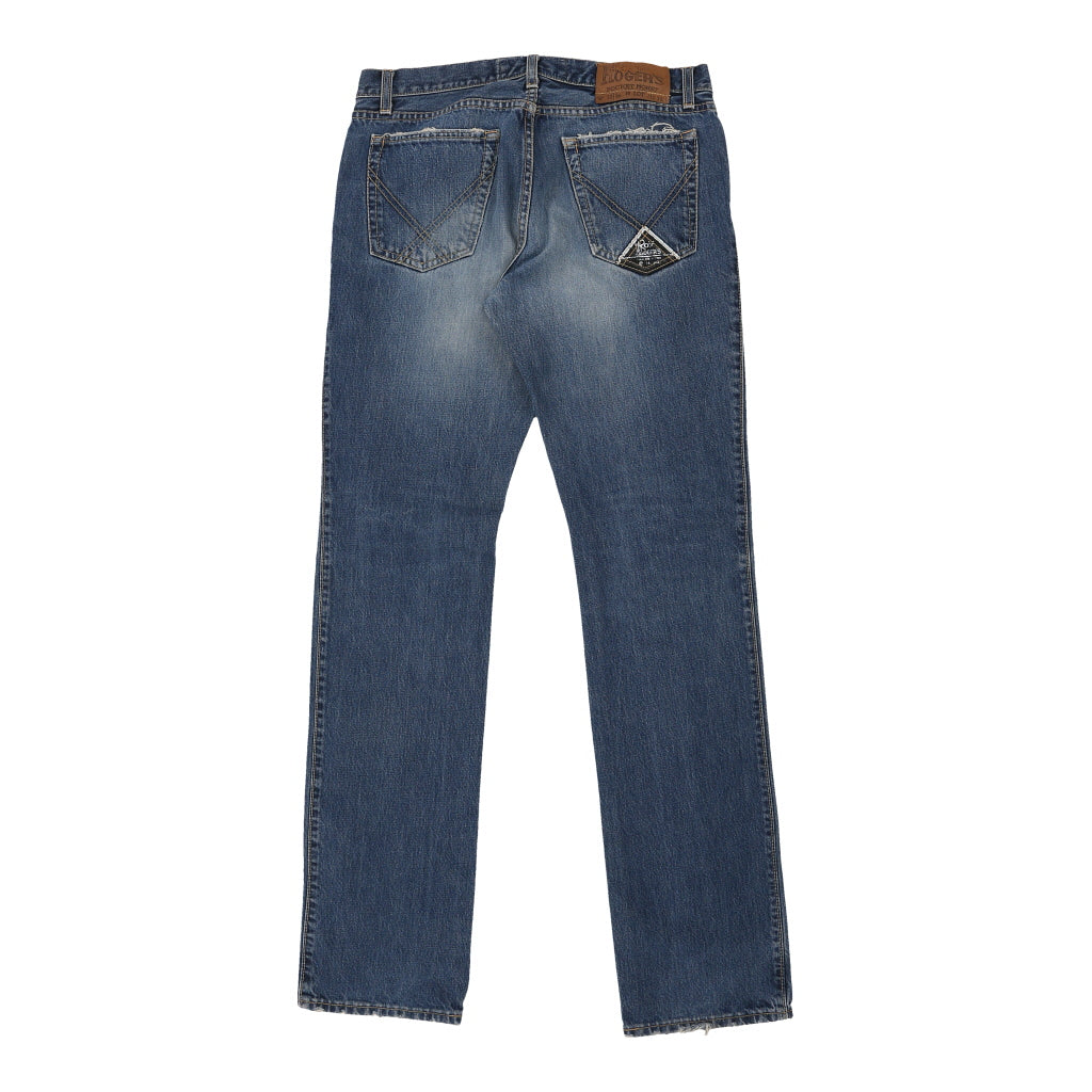 Buy Roy Rogers Jeans - 32W 35L Blue Cotton Refurbished - $14.06 Roy Rogers Jeans - 32W 35L Blue Cotton Refurbished - Thrifted (note: this is a term often used to describe second- refurbished available on Cerqular