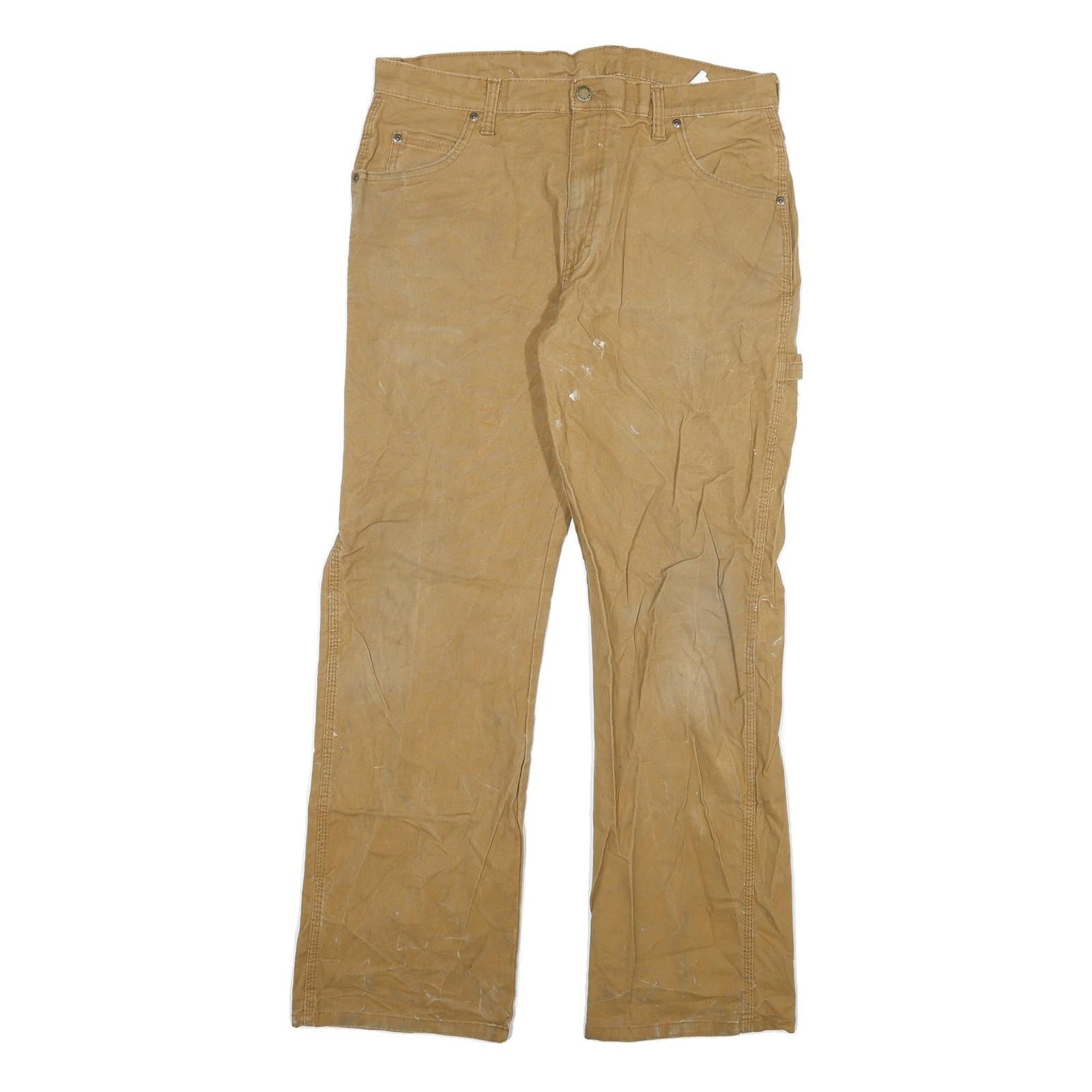 Buy DICKIES Mens Jeans Beige Regular Straight Denim W34 L32 Workwear Utility Pants Refurbished - $37.69 DICKIES Mens Jeans Beige Regular Straight Denim W34 L32 Workwear Utility Pants Refurbished - N/A refurbished available on Cerqular