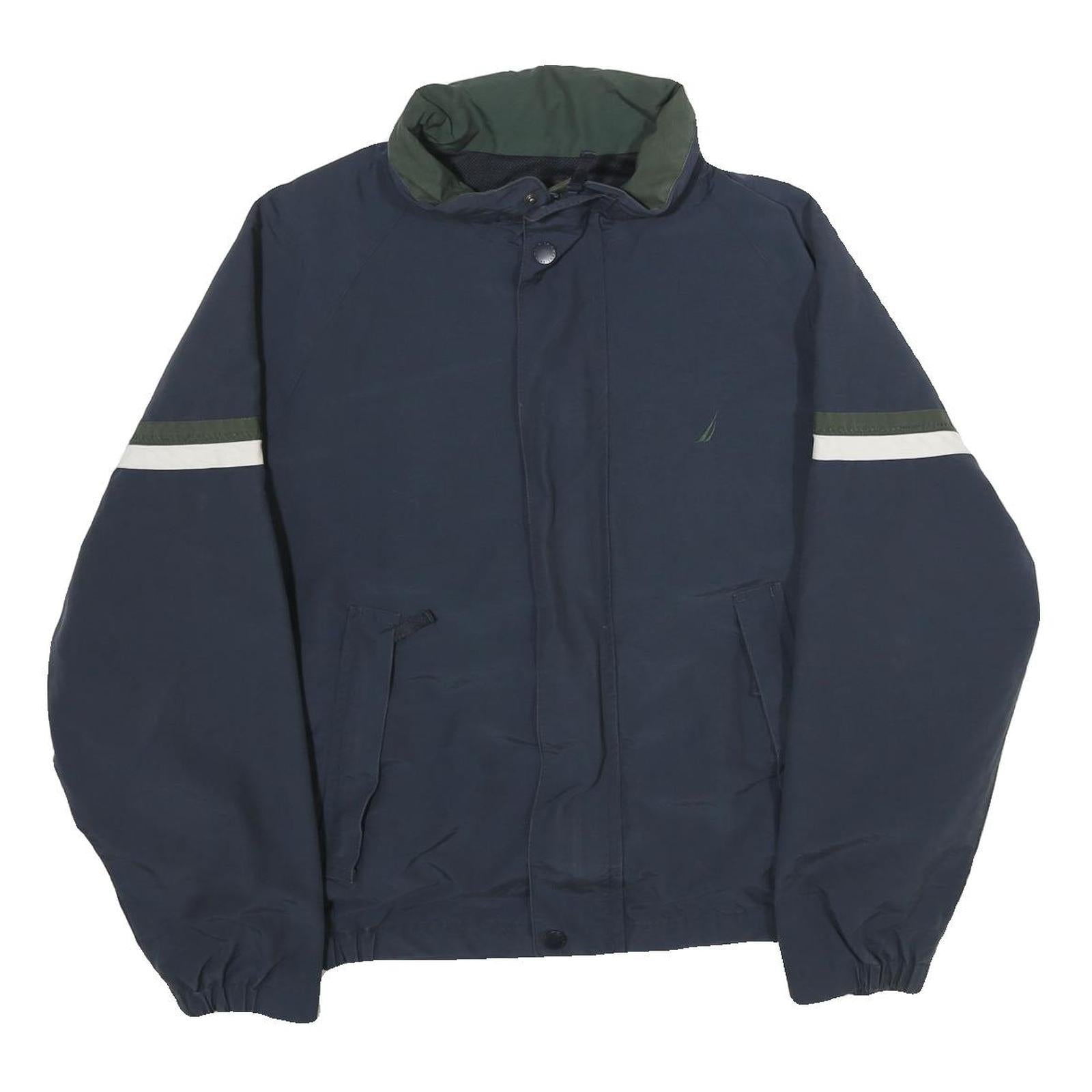 Buy NAUTICA Mens Blue & Green Polyester Zip Jacket M Casual Sport Lightweight Refurbished - $51.99 NAUTICA Mens Blue & Green Polyester Zip Jacket M Casual Sport Lightweight Refurbished - N/A refurbished available on Cerqular