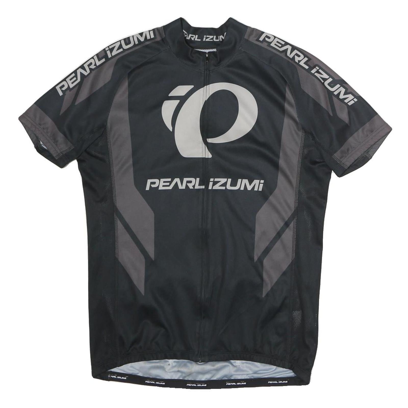 IZUMI Mens Black & Grey Cycling Jersey M Short Sleeve Zip Neckline Pearl Izumi Refurbished - N/A refurbished available on Cerqular