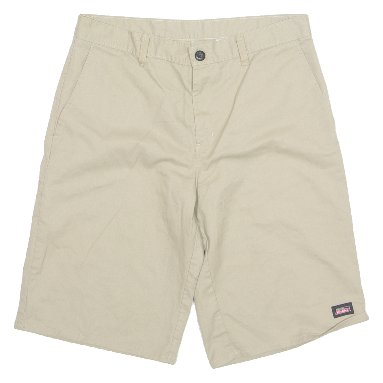 DICKIES Mens Workwear Shorts Beige M W33 Refurbished - N/A refurbished available on Cerqular