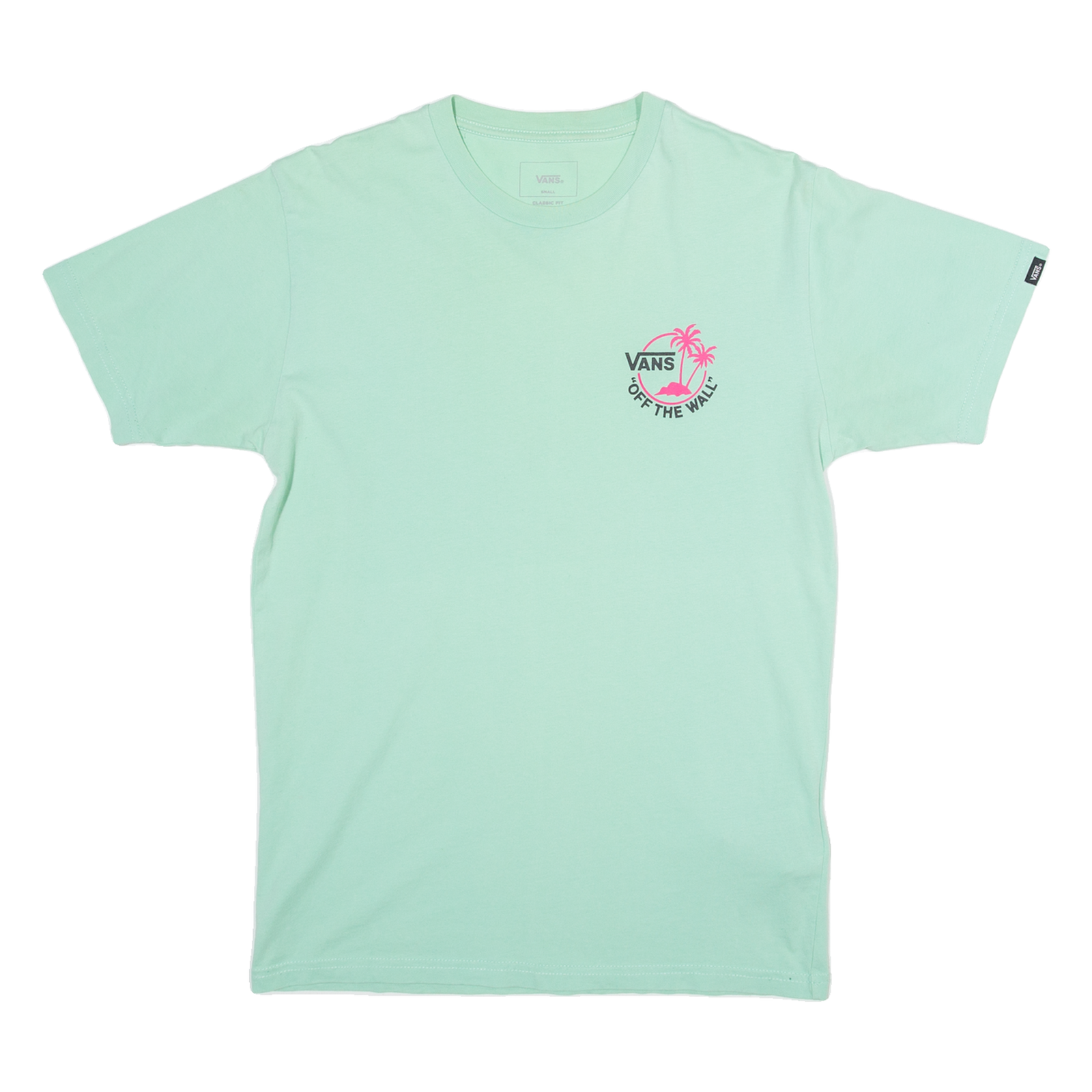 VANS Classic Fit Womens T-Shirt Green S Refurbished - N/A refurbished available on Cerqular