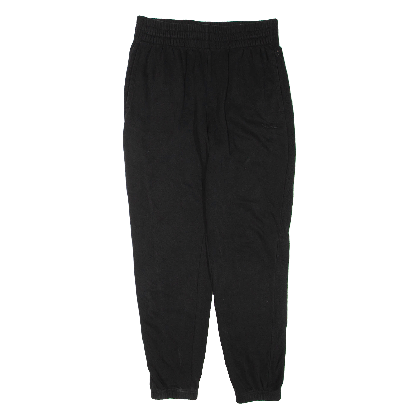 FILA Mens Joggers Black Tapered M W28 L30 Refurbished - N/A refurbished available on Cerqular