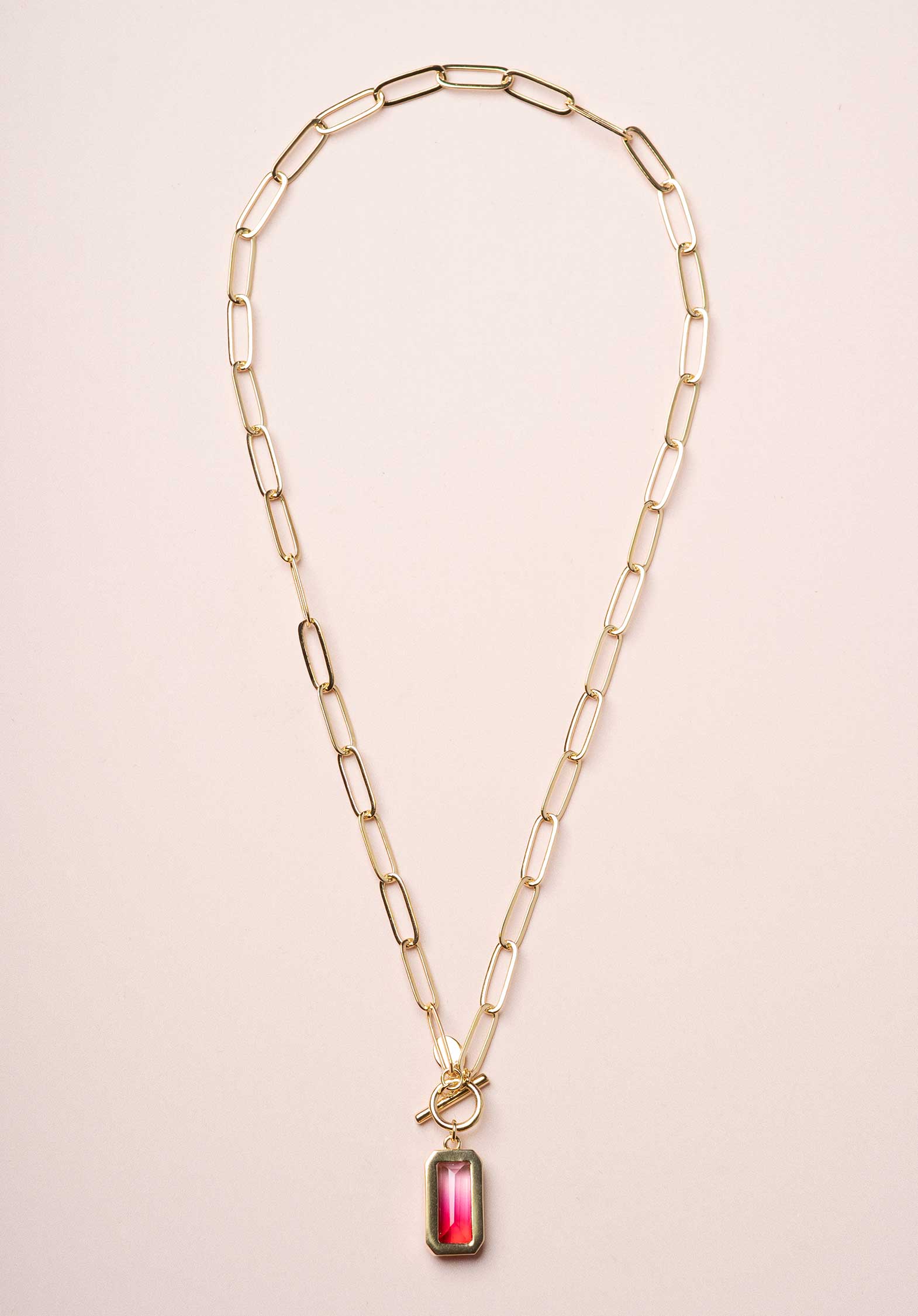 Necklace Cbrf6 Fuchsia | Color: FUCHSIA | Size: U Refurbished - Rue Madame is a known brand, and the standardized name is " refurbished available on Cerqular