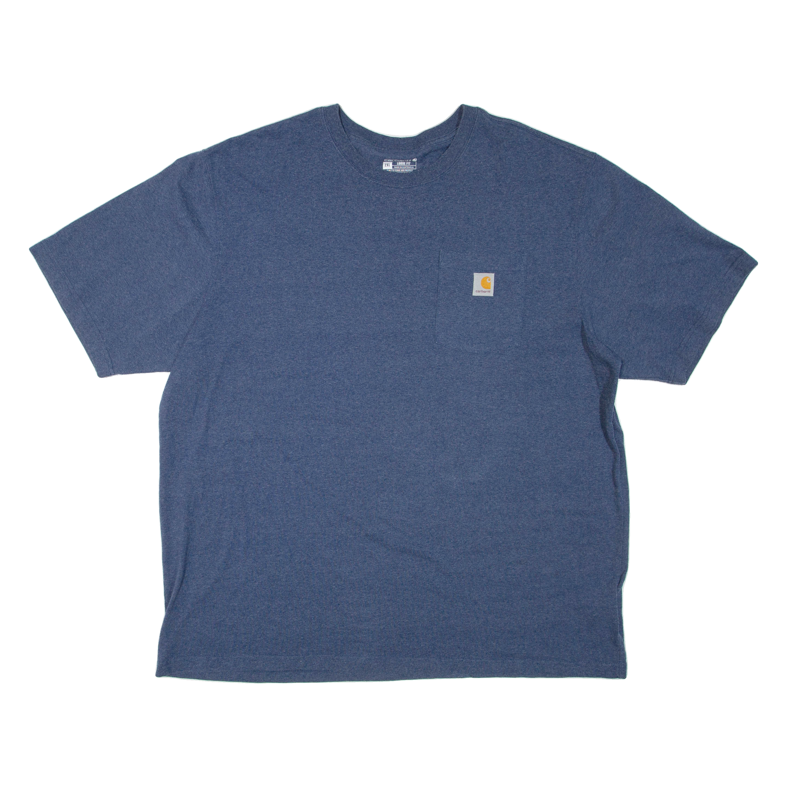 CARHARTT Loose Fit Mens T-Shirt Blue 2XL Refurbished - N/A refurbished available on Cerqular
