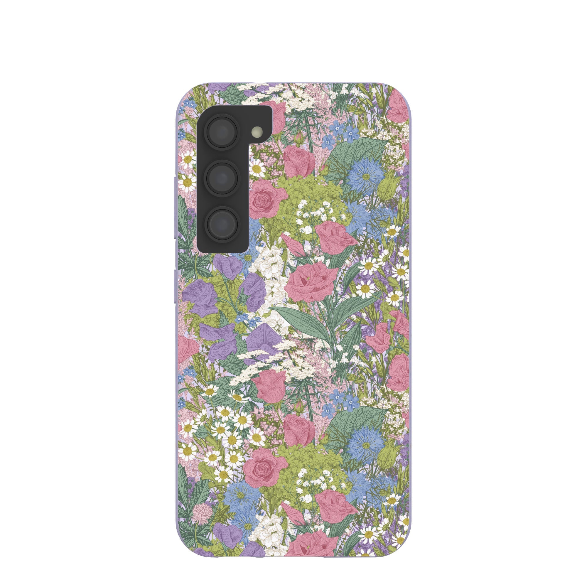 Lavender Pastel fields Samsung Galaxy S23 Case Refurbished - Pela Case refurbished available on Cerqular