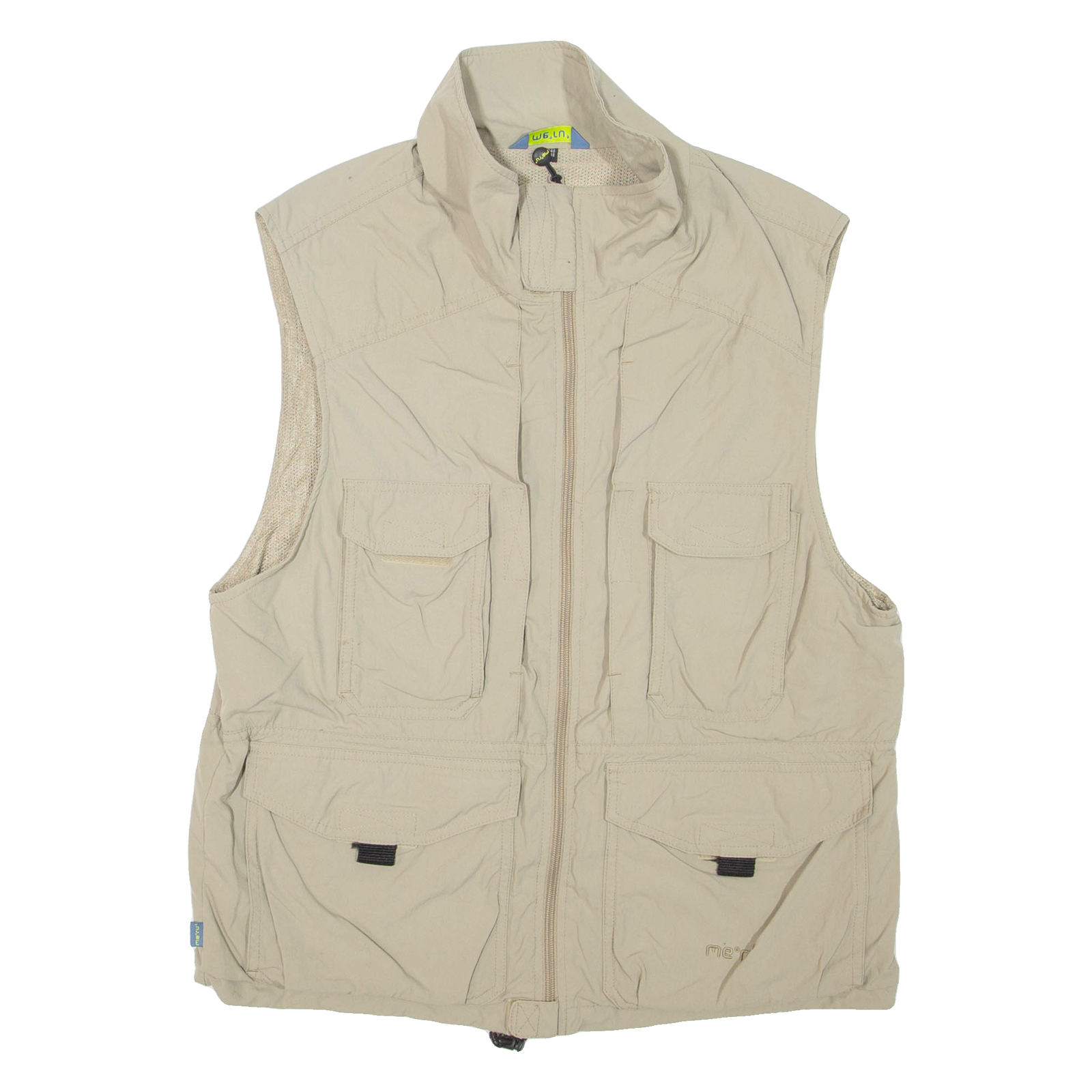 ME RU Utility Mens Gilet Beige M Refurbished - N/A refurbished available on Cerqular