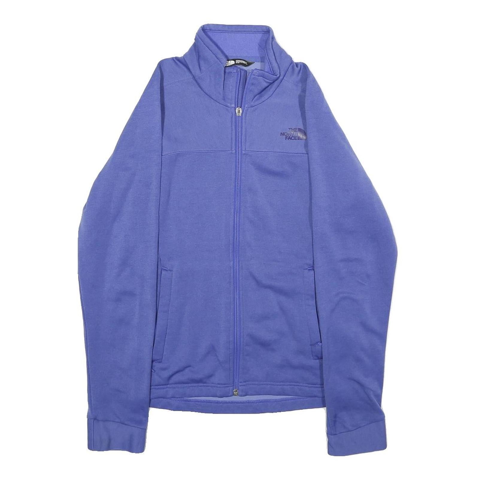 THE NORTH FACE Womens Blue Jacket M Polyester Blend Zip Outdoor Casual Refurbished - N/A refurbished available on Cerqular