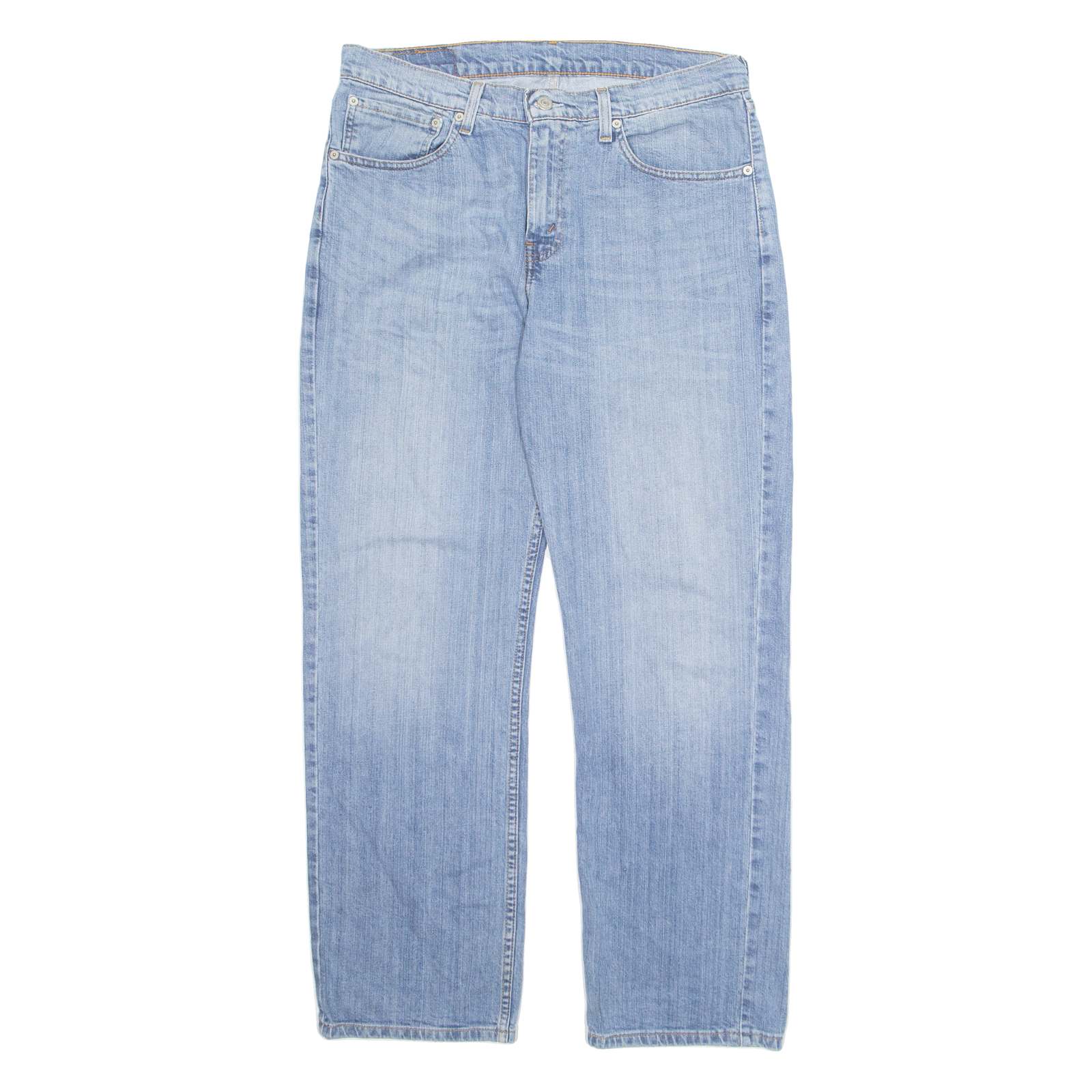 LEVI'S 751 Jeans Mens Blue Regular Straight Stone Wash W33 L30 Refurbished - N/A refurbished available on Cerqular