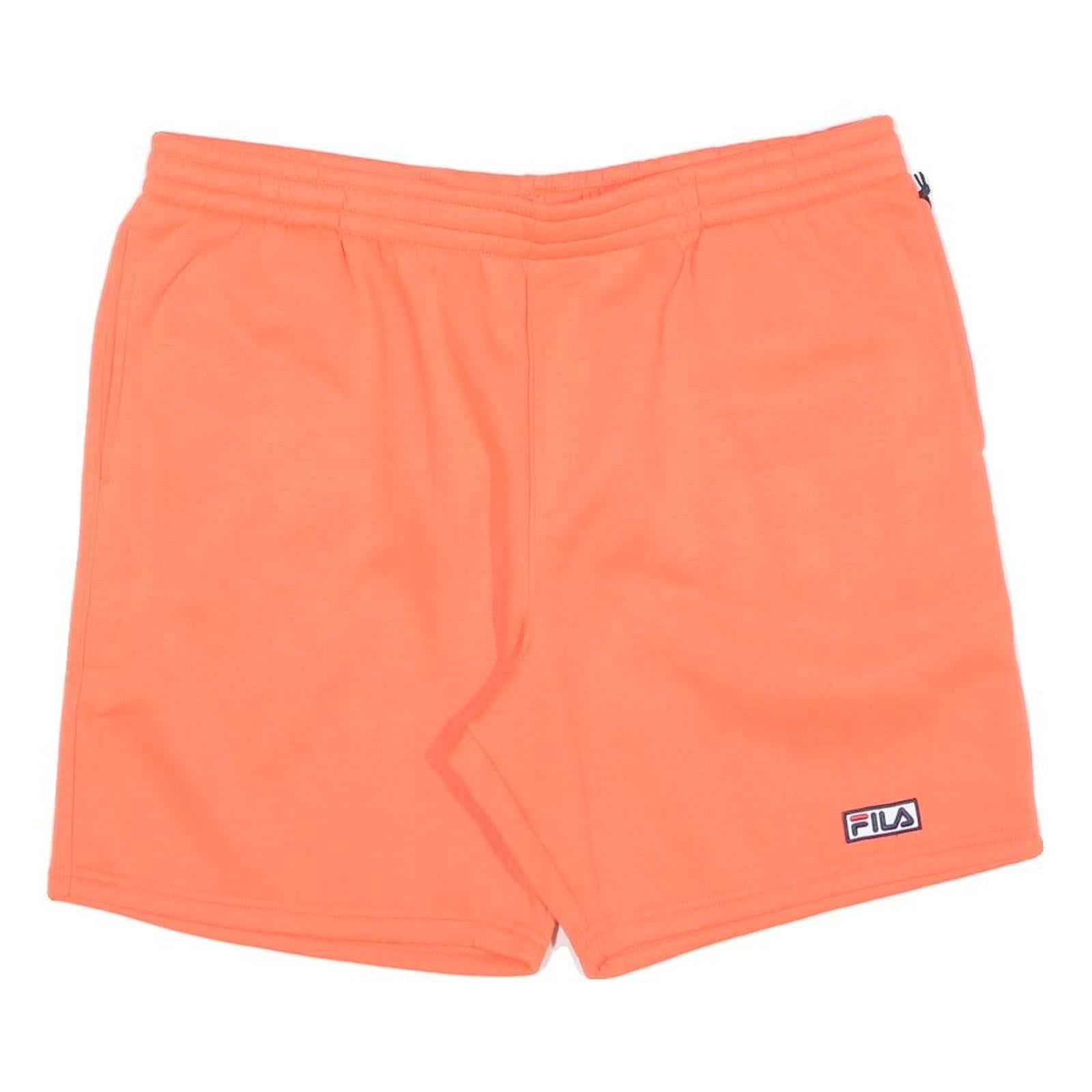 FILA Mens Shorts Orange Casual XL W38 Cotton Blend Comfort Refurbished - N/A refurbished available on Cerqular