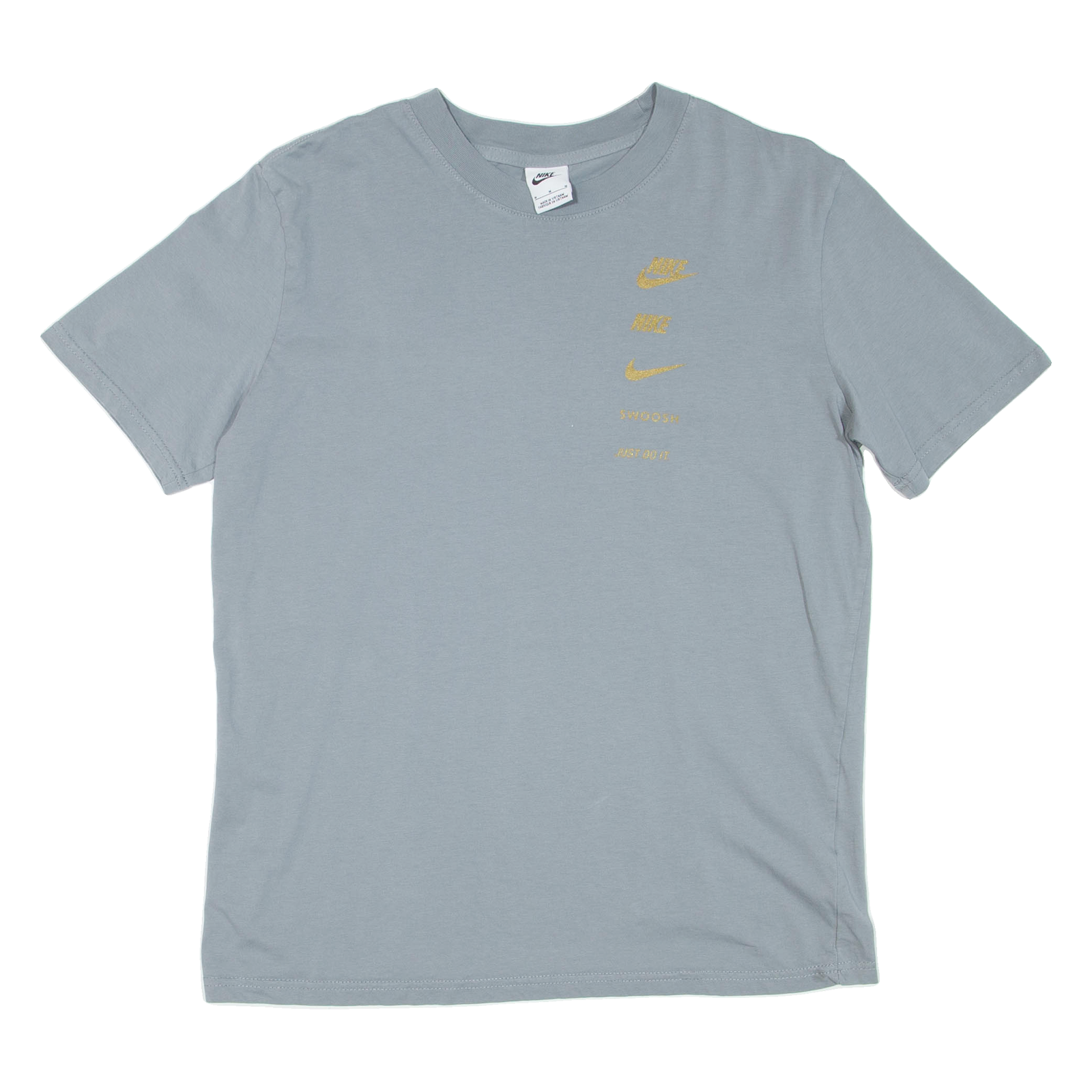 Buy NIKE Womens T-Shirt Grey M Refurbished - $16.89 NIKE Womens T-Shirt Grey M Refurbished - N/A refurbished available on Cerqular