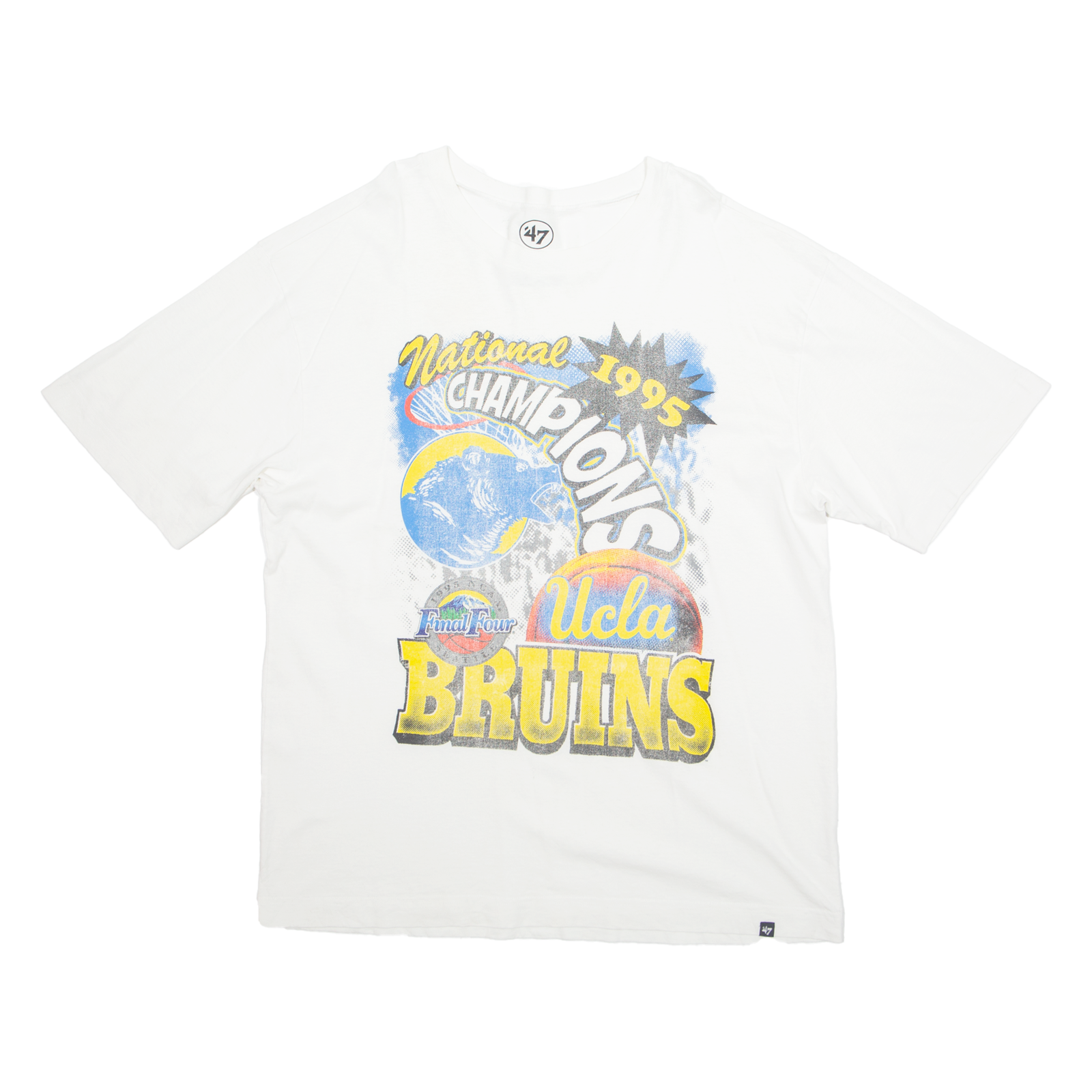 National Champions UCLA Bruins Mens T-Shirt White USA XL Refurbished - N/A refurbished available on Cerqular