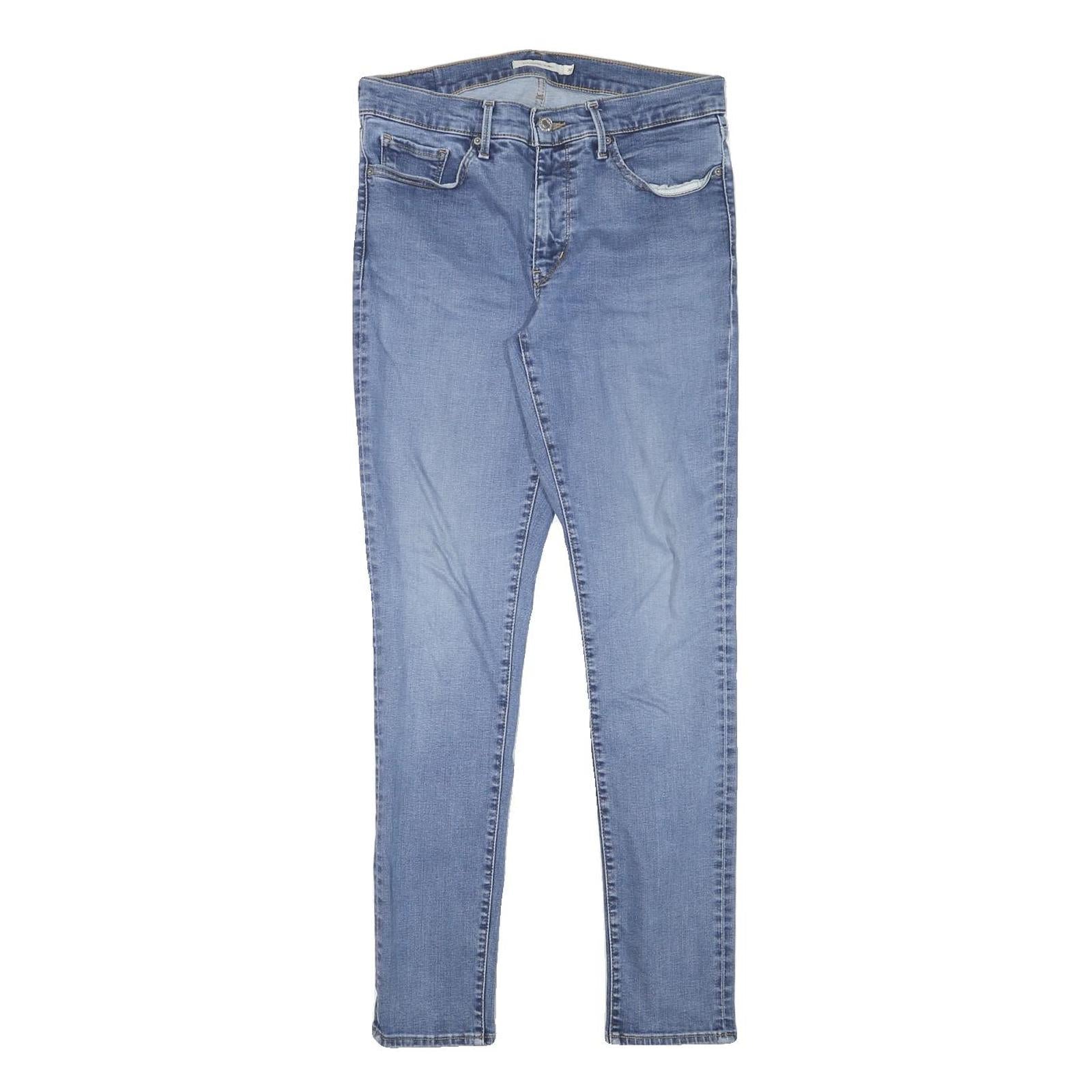 LEVI'S Womens Slim Blue Denim Jeans W30 L29 Zip Classic Fit Stretch Skinny Refurbished - N/A refurbished available on Cerqular