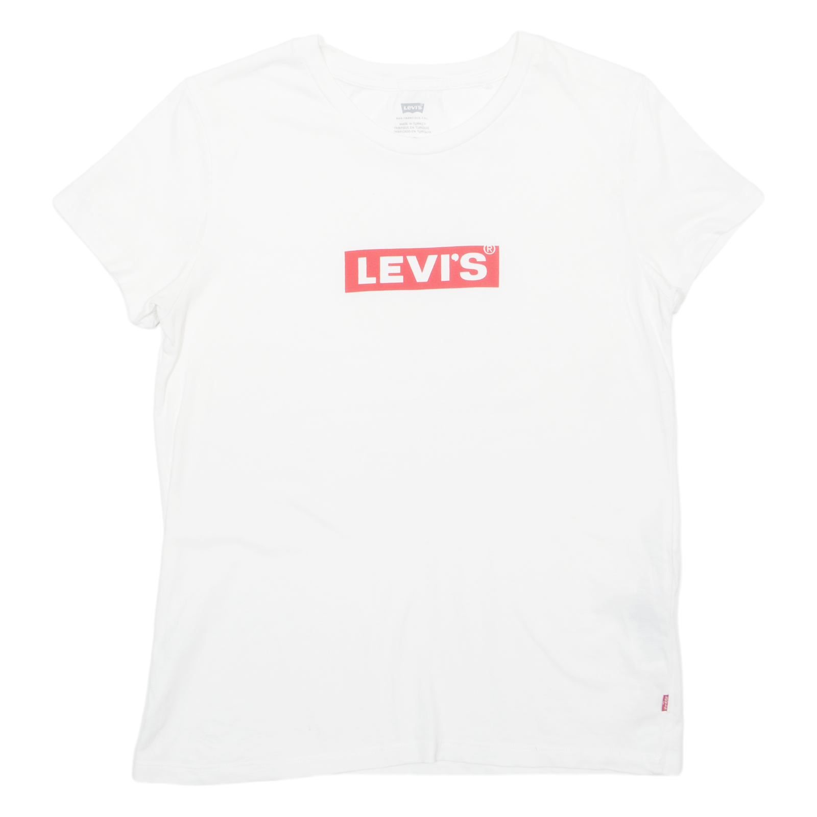 LEVI'S Womens T-Shirt White S Refurbished - N/A refurbished available on Cerqular