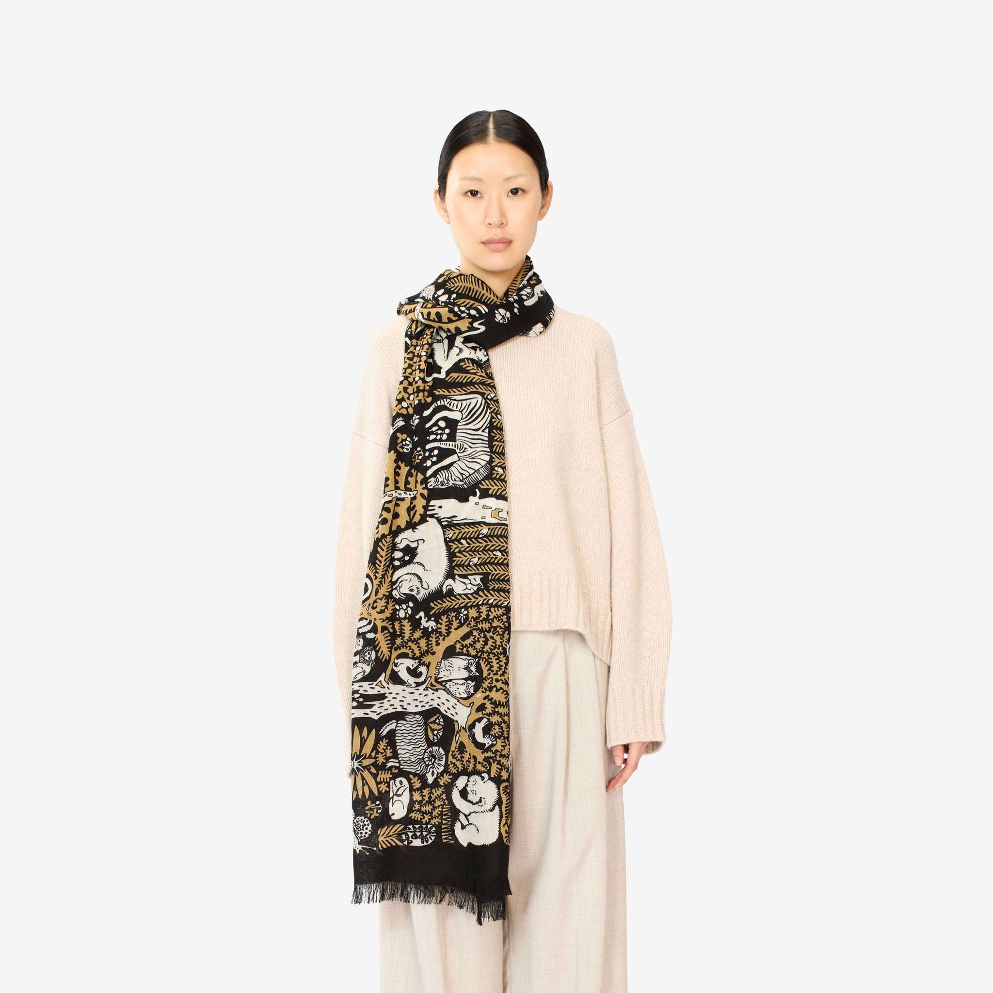Scarf Et20lud09 Yellow | Color: YELLOW | Size: U Refurbished - Rue Madame is a known brand, and the standardized name is " refurbished available on Cerqular