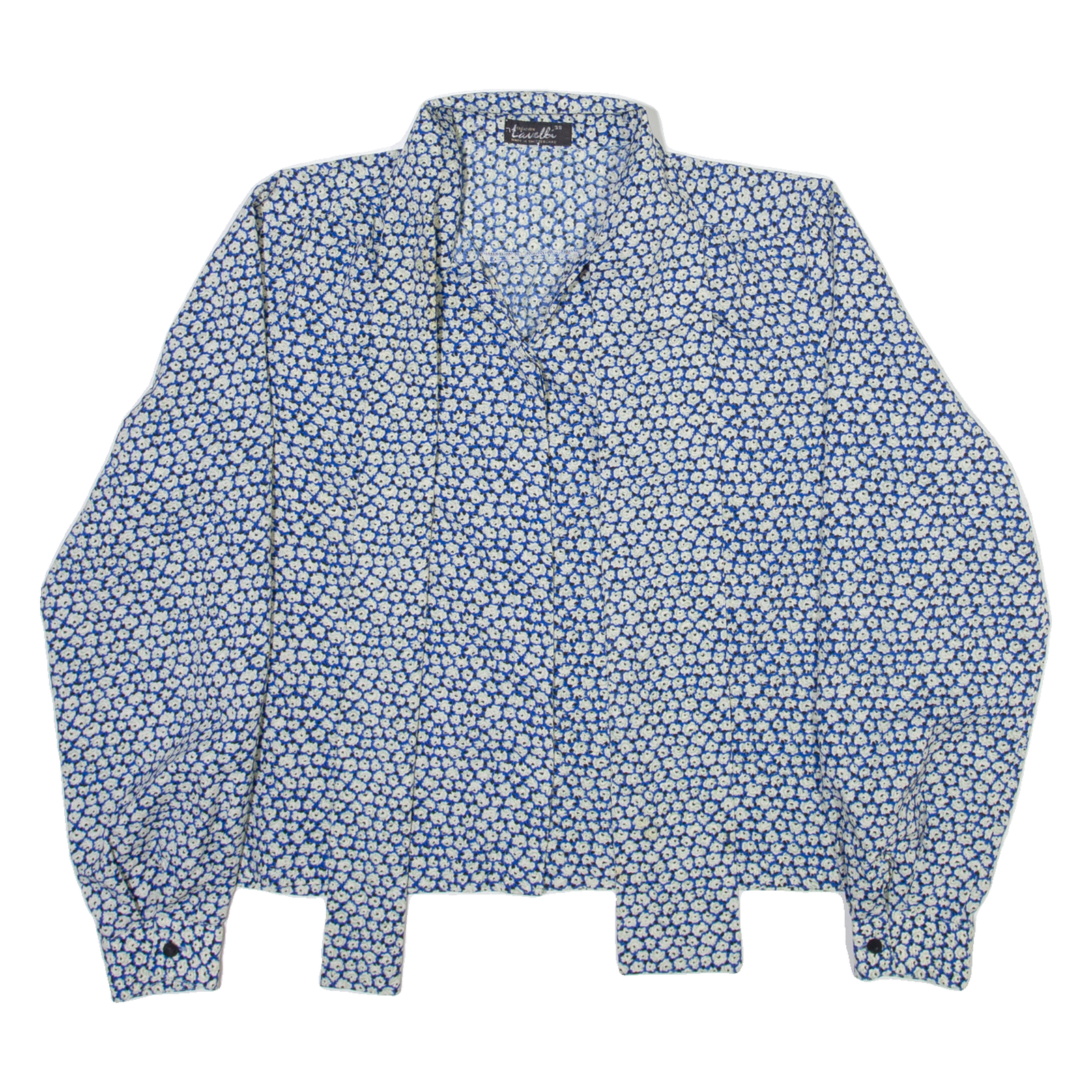 Buy LAVELLI Womens Printed Shirt Blue Collared Long Sleeve Viscose Floral M Refurbished - $16.89 LAVELLI Womens Printed Shirt Blue Collared Long Sleeve Viscose Floral M Refurbished - N/A refurbished available on Cerqular