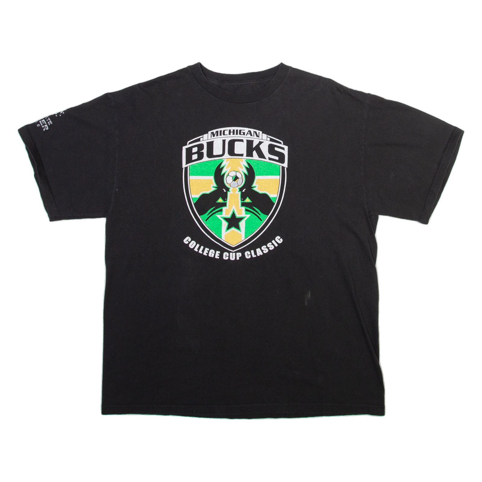 ADIDAS Michigan Bucks Mens T-Shirt Black USA M Refurbished - N/A refurbished available on Cerqular