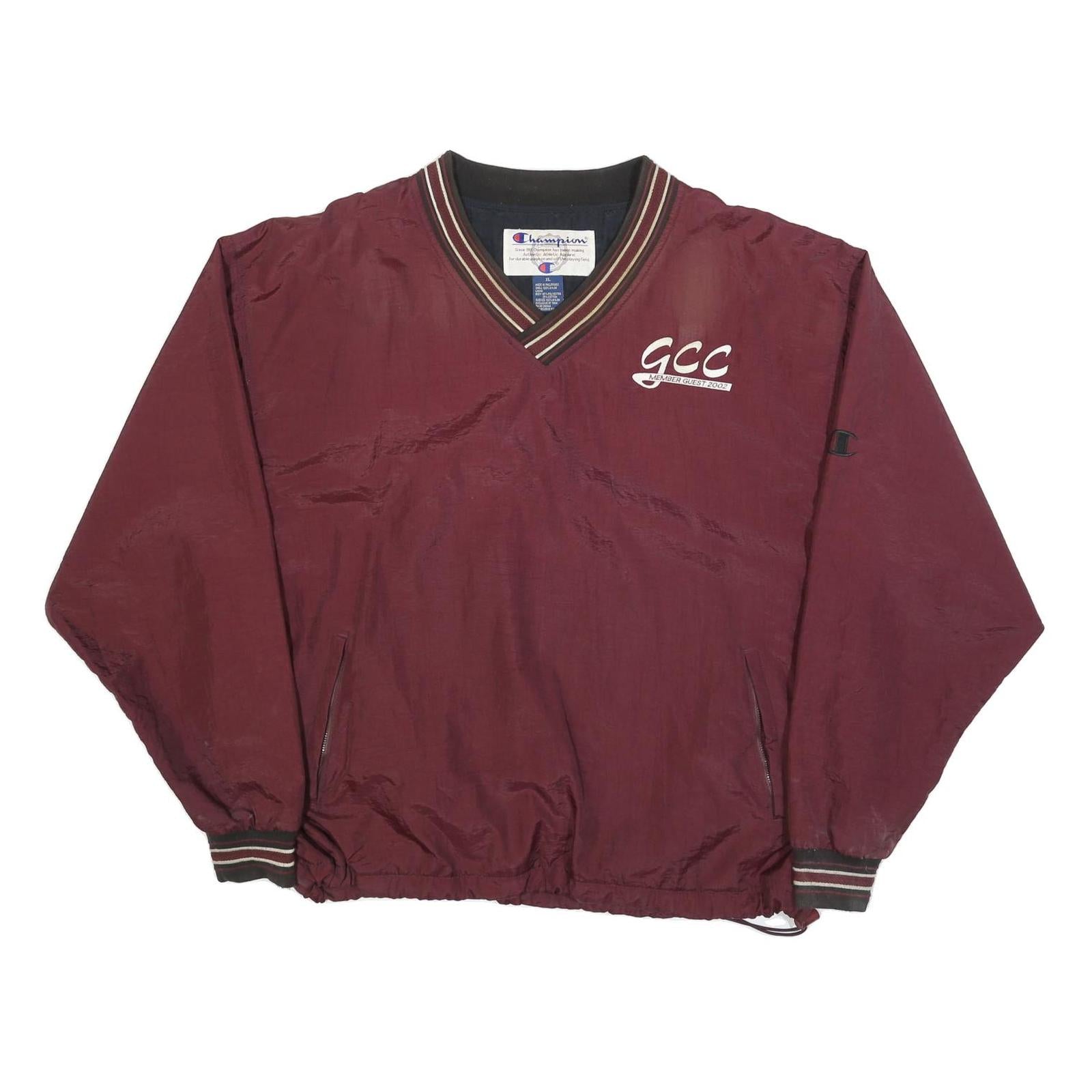 Buy CHAMPION Mens Maroon V-Neck XL GCC Member Guest 2002 Logo Sweatshirt Refurbished - $38.99 CHAMPION Mens Maroon V-Neck XL GCC Member Guest 2002 Logo Sweatshirt Refurbished - N/A refurbished available on Cerqular
