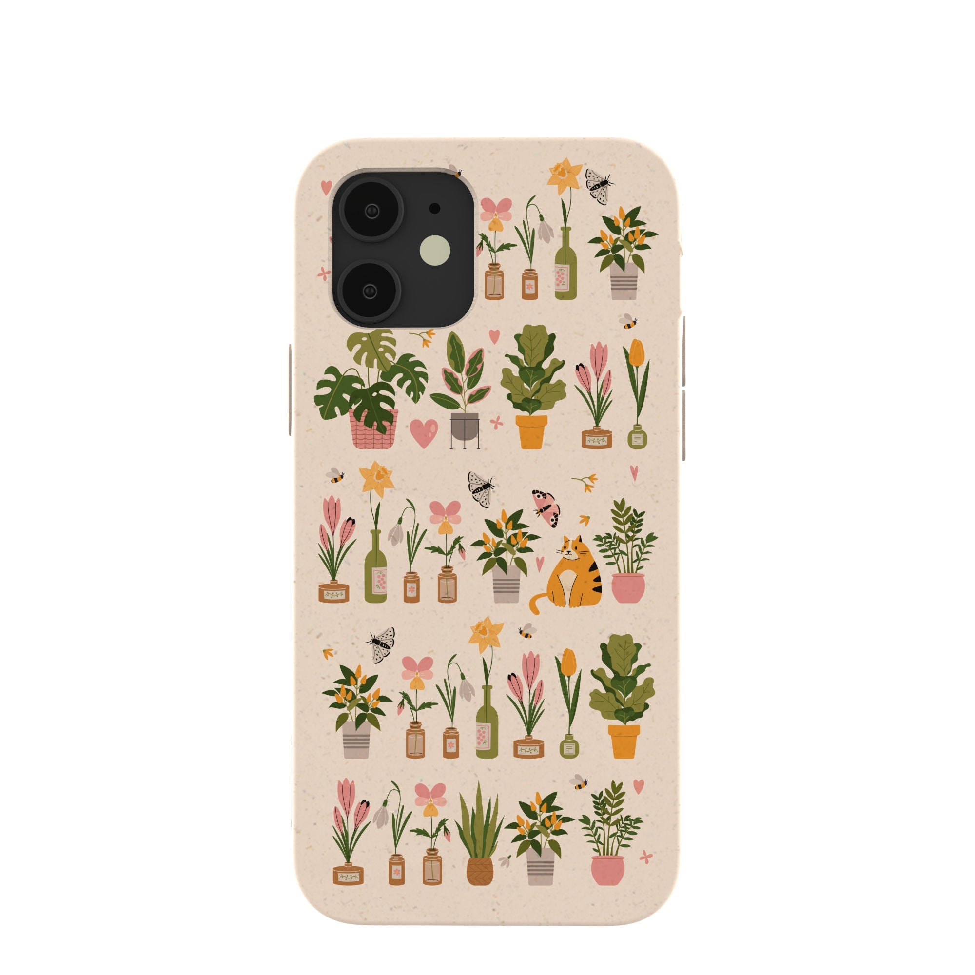 Seashell Plants and Blooms iPhone 12/ iPhone 12 Pro Case Refurbished - Pela Case refurbished available on Cerqular