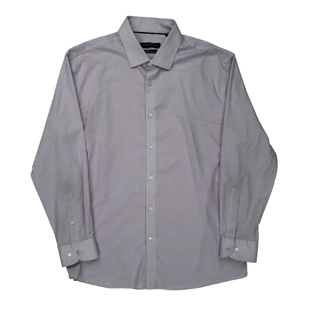 Buy Thflex Supima Tommy Hilfiger Slim Fit Shirt - XL Purple Cotton Refurbished - $40.19 Thflex Supima Tommy Hilfiger Slim Fit Shirt - XL Purple Cotton Refurbished - Thrifted (note: this is a term often used to describe second- refurbished available on Cerqular