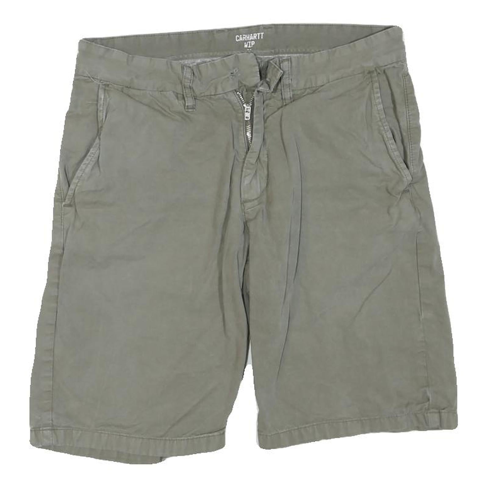 Buy CARHARTT Mens Shorts Green Casual Cotton Blend M W31 Relaxed Fit Zipper Refurbished - $41.59 CARHARTT Mens Shorts Green Casual Cotton Blend M W31 Relaxed Fit Zipper Refurbished - N/A refurbished available on Cerqular