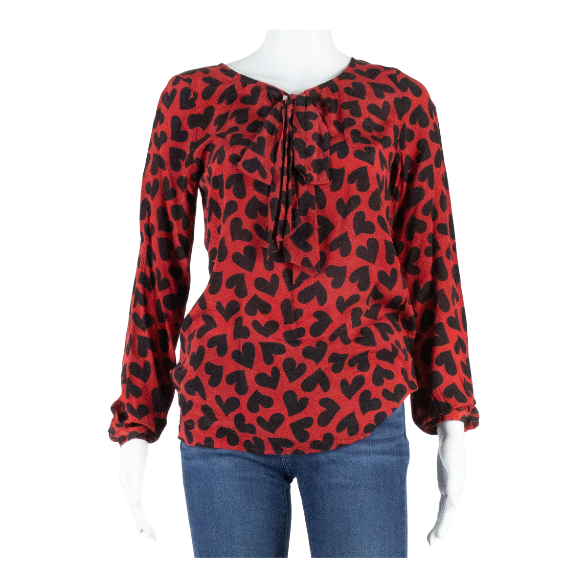 Buy HALLHUBER Hearts Womens Printed Blouse Red Long Sleeve Silk Spotted UK 8 Refurbished - $16.89 HALLHUBER Hearts Womens Printed Blouse Red Long Sleeve Silk Spotted UK 8 Refurbished - N/A refurbished available on Cerqular