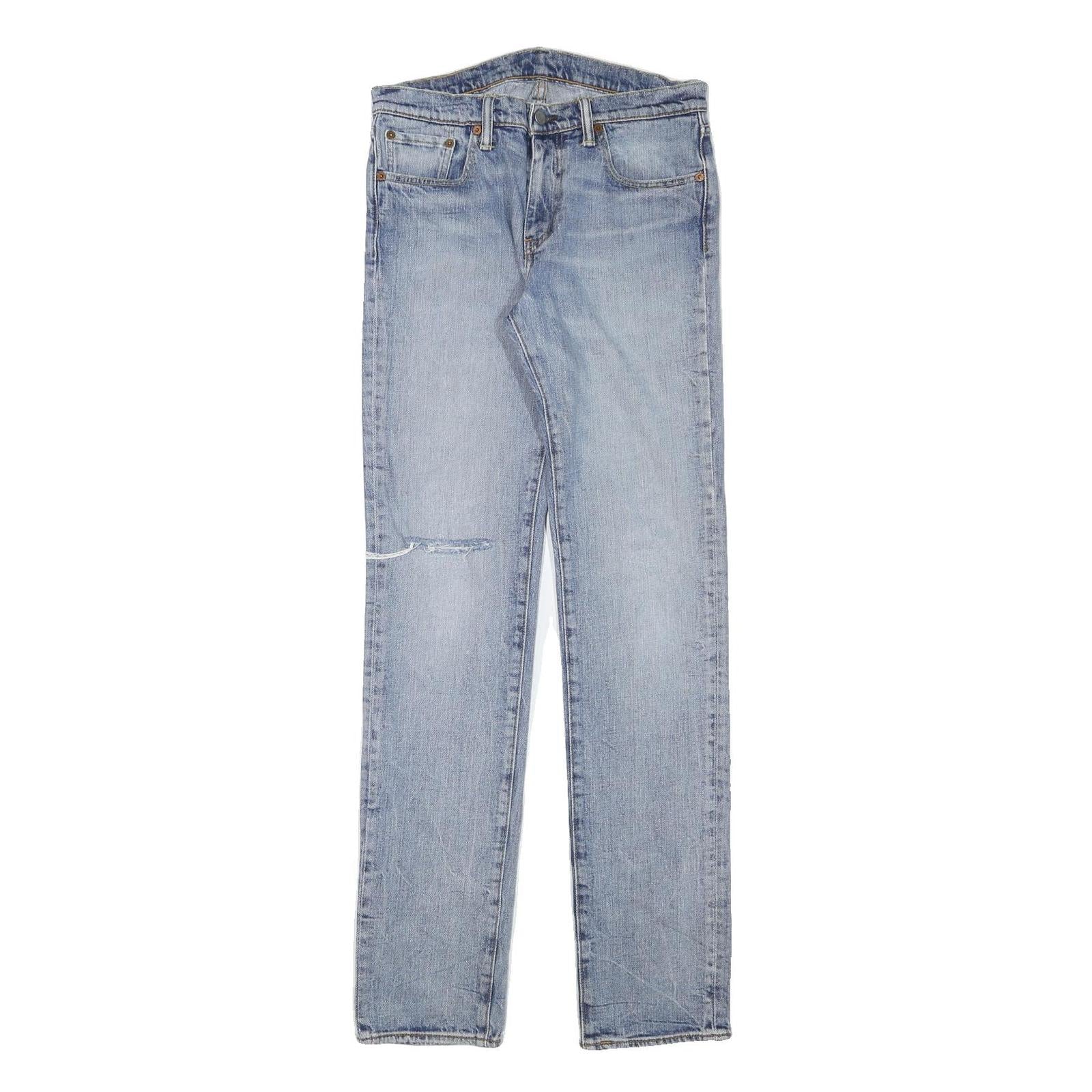 LEVI'S 511 Mens Jeans Blue Slim Skinny Denim Light W29 L33 Slim Fit Zip Refurbished - N/A refurbished available on Cerqular