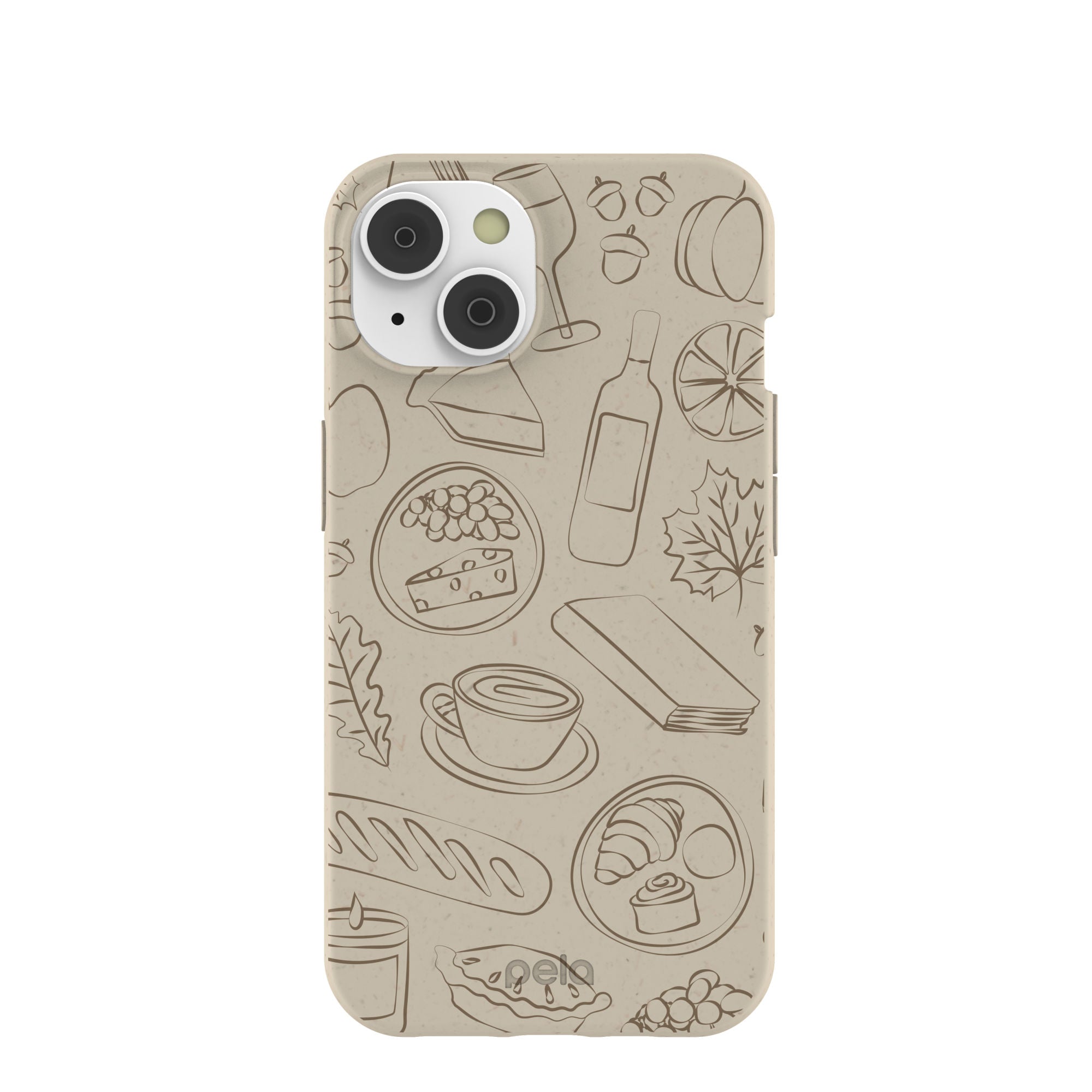London Fog Cozy At Home iPhone 14/16e Case Refurbished - Pela Case refurbished available on Cerqular