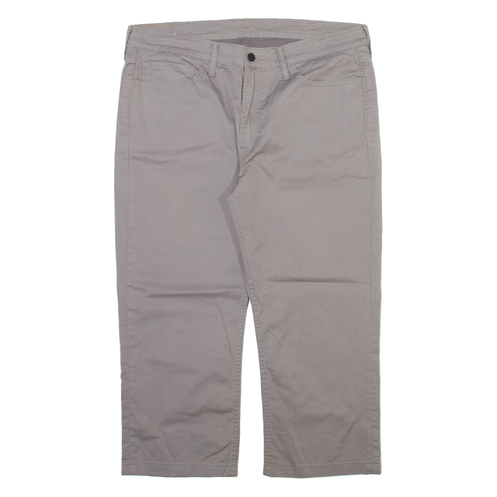LEVI'S 514 Mens Trousers Grey Slim Straight W38 L23 Refurbished - N/A refurbished available on Cerqular