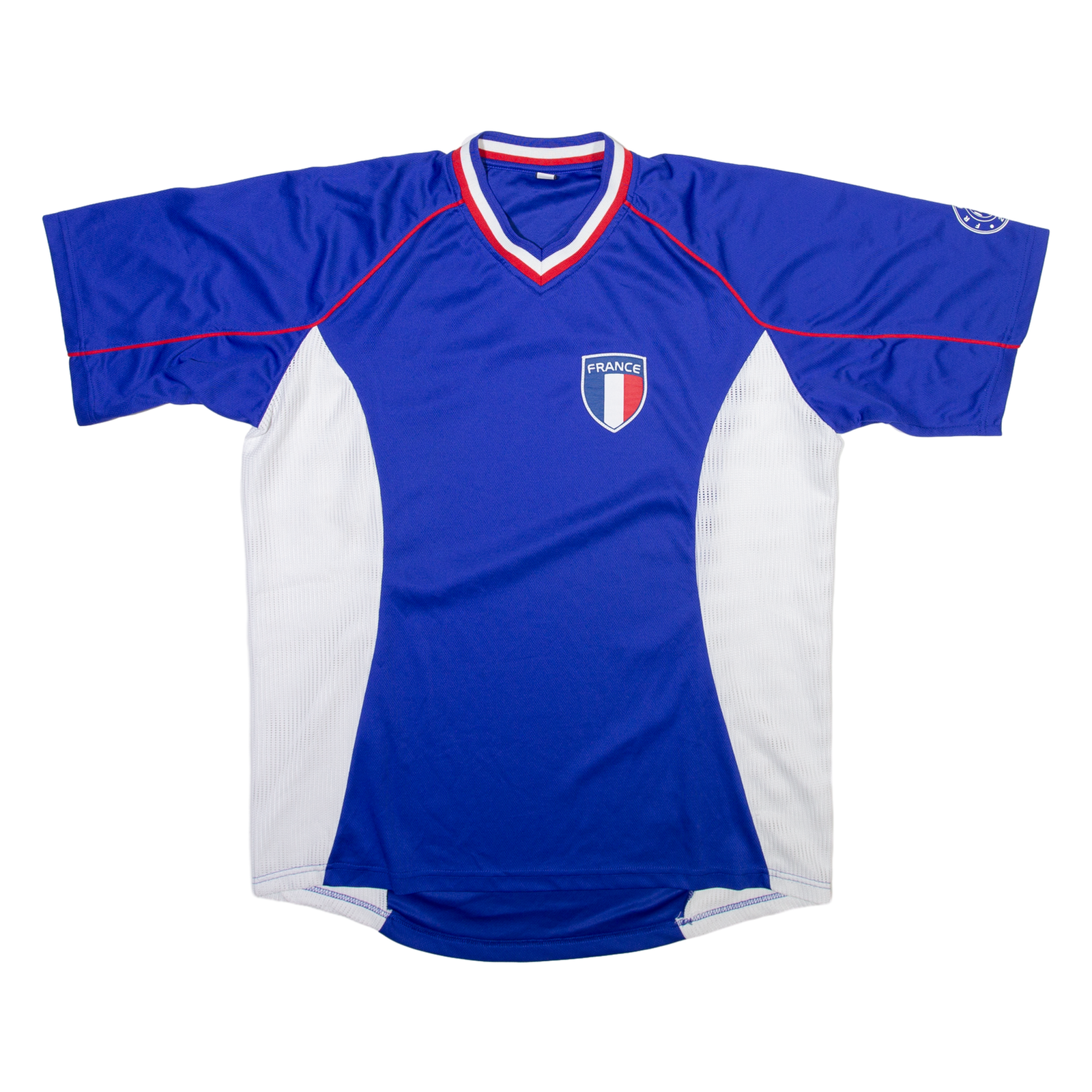 France 2006 Mens Football Shirt Jersey Blue L Refurbished - N/A refurbished available on Cerqular