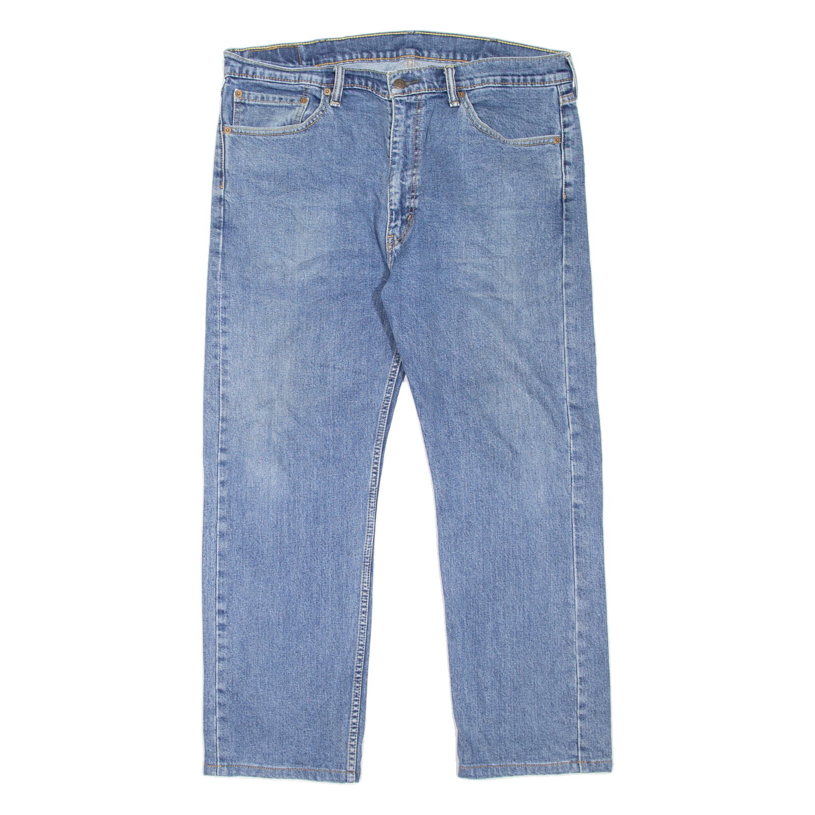LEVI'S 505 Jeans Mens Blue Regular Straight W38 L27 Refurbished - N/A refurbished available on Cerqular