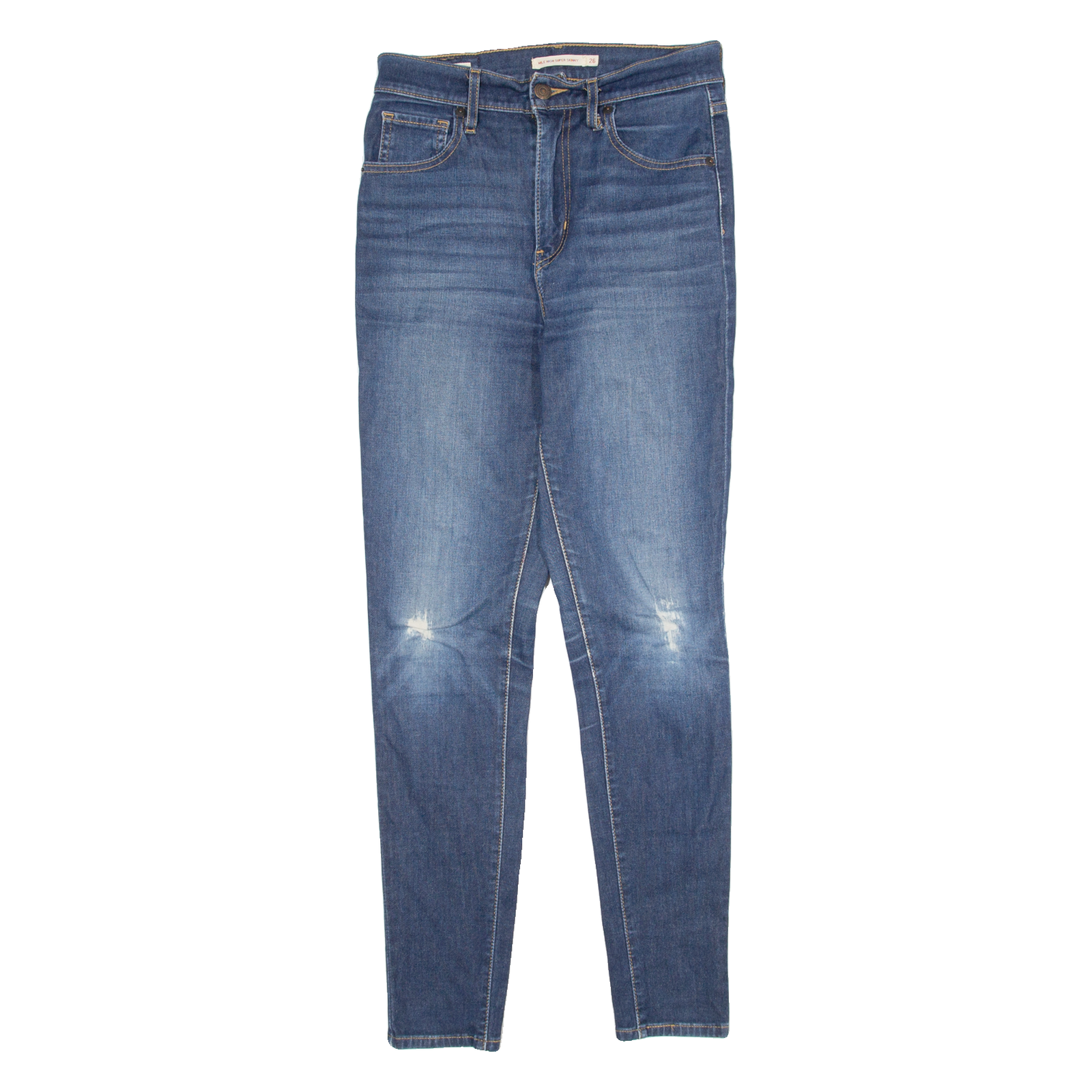 LEVI'S Big E Womens Jeans Blue Slim Skinny W26 L30 Refurbished - N/A refurbished available on Cerqular