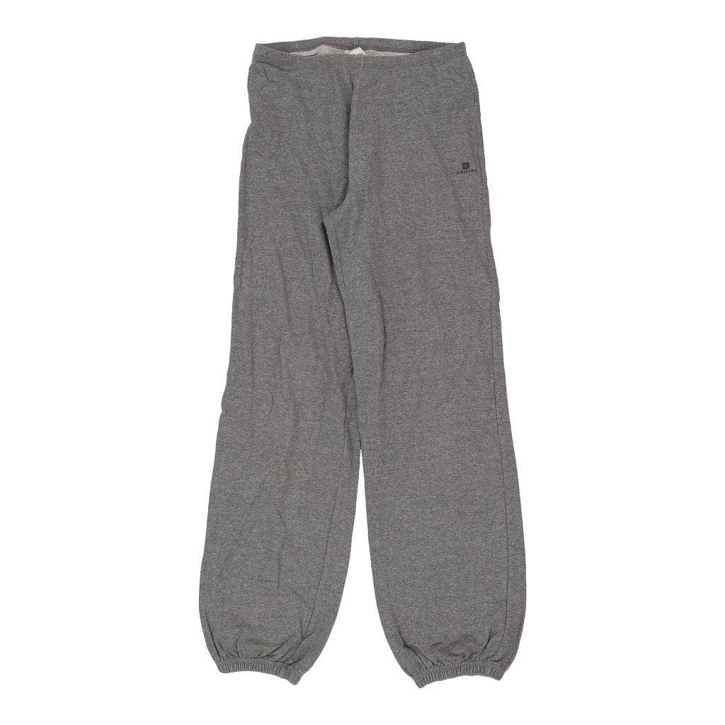 Domyos Joggers - XS Grey Cotton Blend Refurbished - Thrifted (note: this is a term often used to describe second- refurbished available on Cerqular