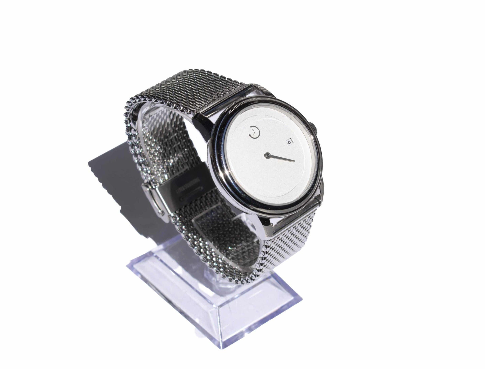 Raised Pure White Dial Refurbished - Rotate Watches refurbished available on Cerqular